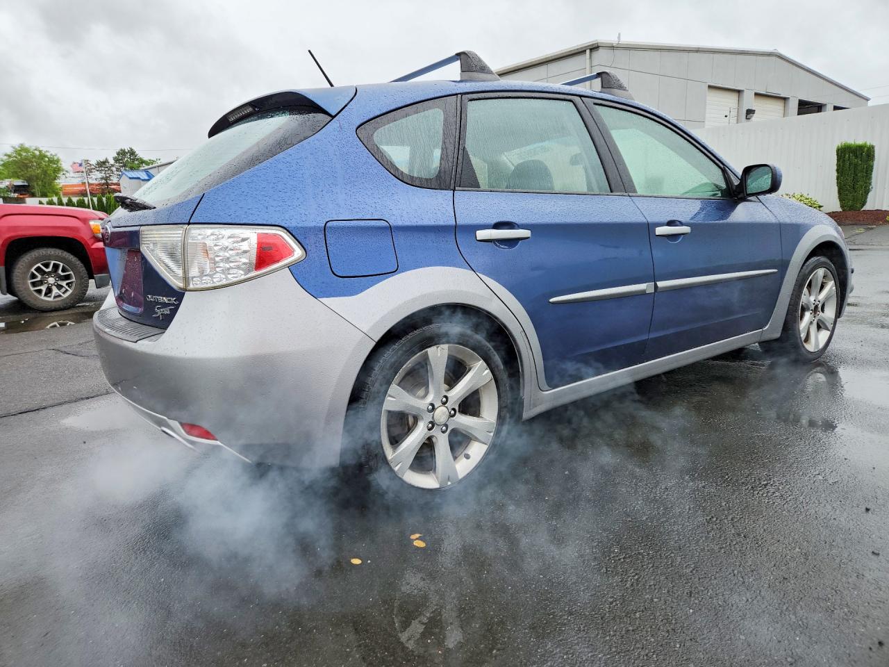 2011 Subaru Impreza Outback Sport Синий vin: JF1GH6D69BH803117