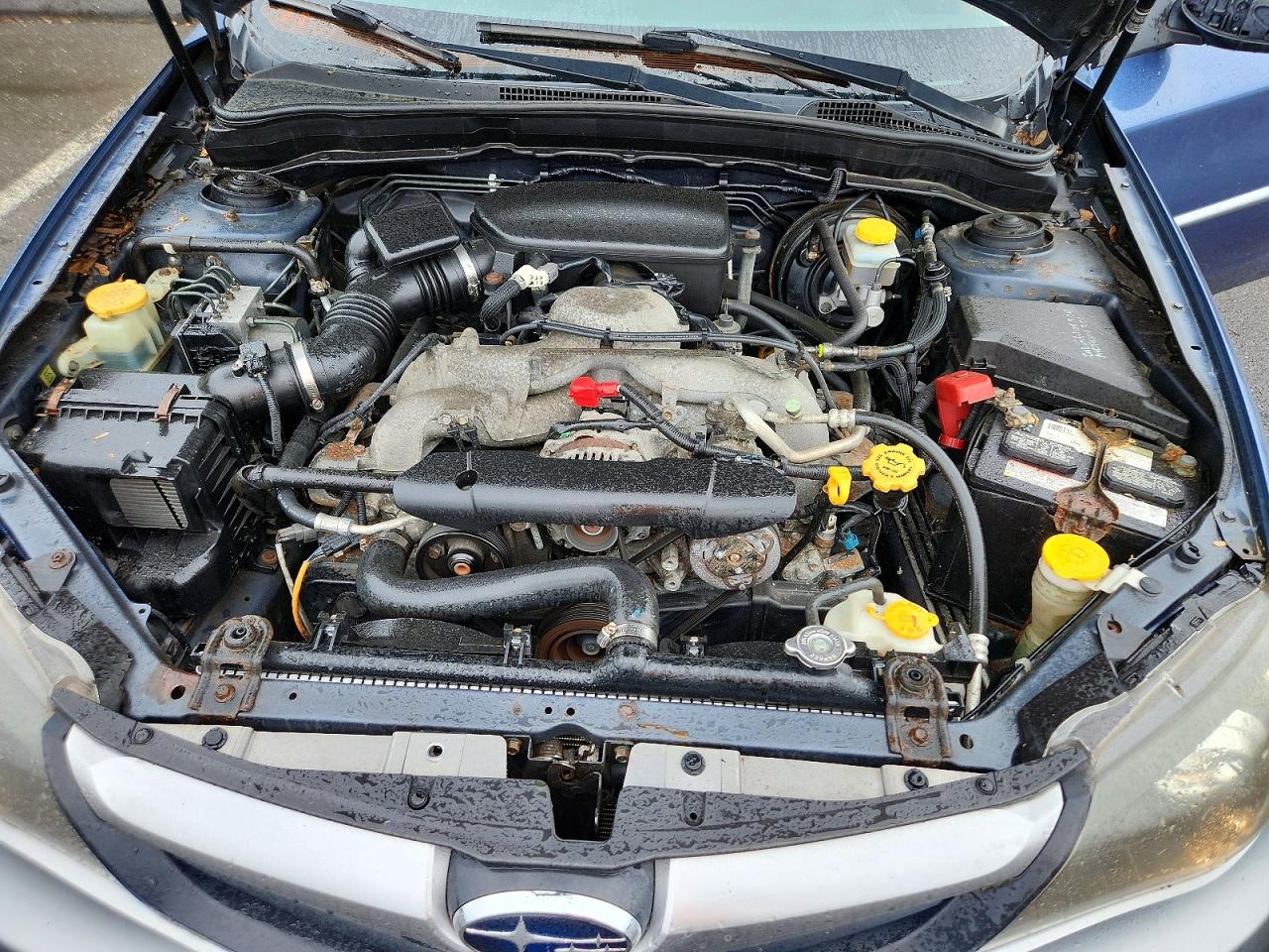 2011 Subaru Impreza Outback Sport Синий vin: JF1GH6D69BH803117
