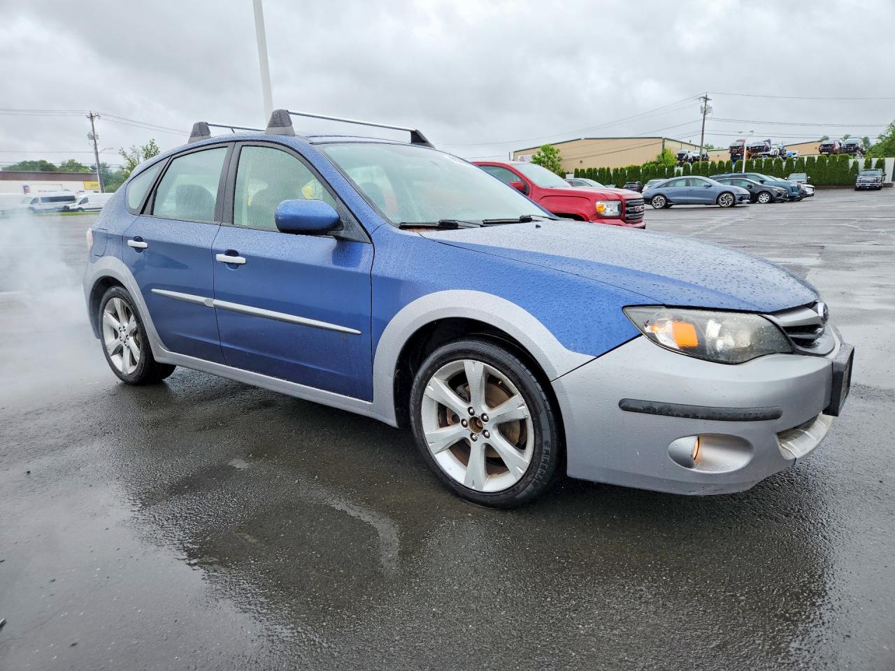 2011 Subaru Impreza Outback Sport Синий vin: JF1GH6D69BH803117