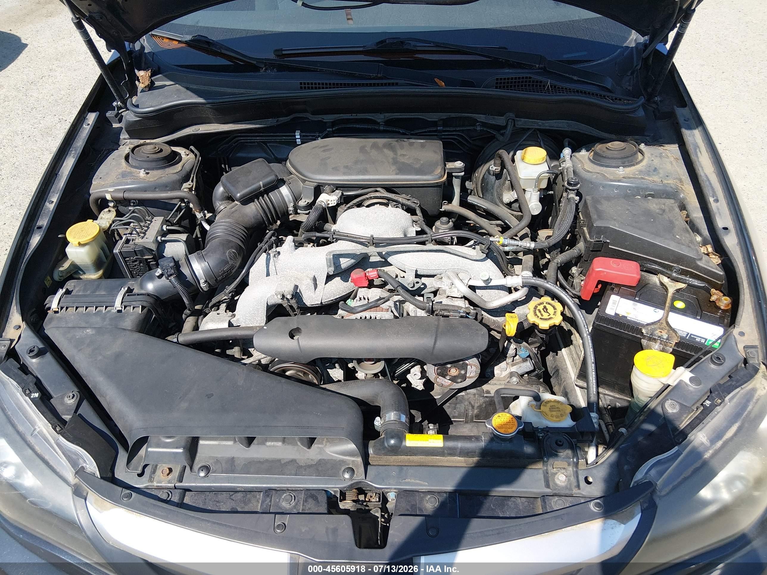 2010 Subaru Impreza Outback Sport   Черный vin: JF1GH6D6XAH805912