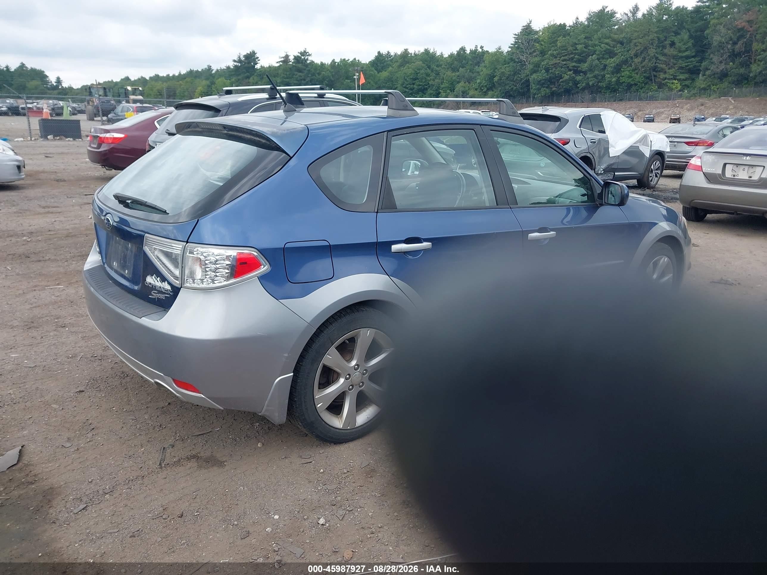 2011 Subaru Impreza Outback Sport   Blue vin: JF1GH6D6XBH829533