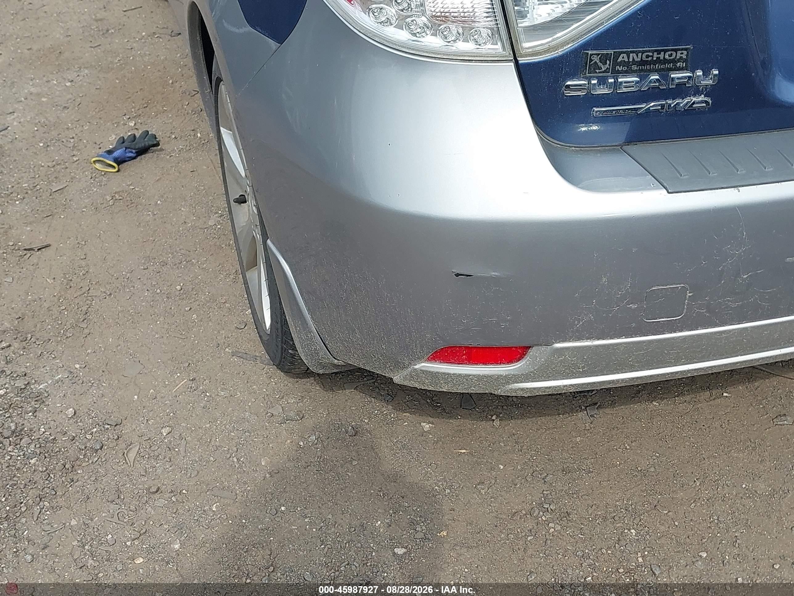 2011 Subaru Impreza Outback Sport   Blue vin: JF1GH6D6XBH829533