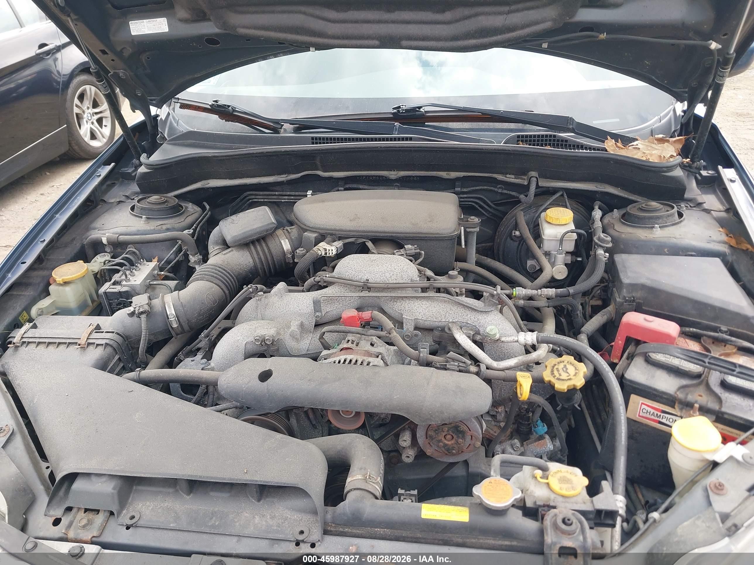 2011 Subaru Impreza Outback Sport   Blue vin: JF1GH6D6XBH829533