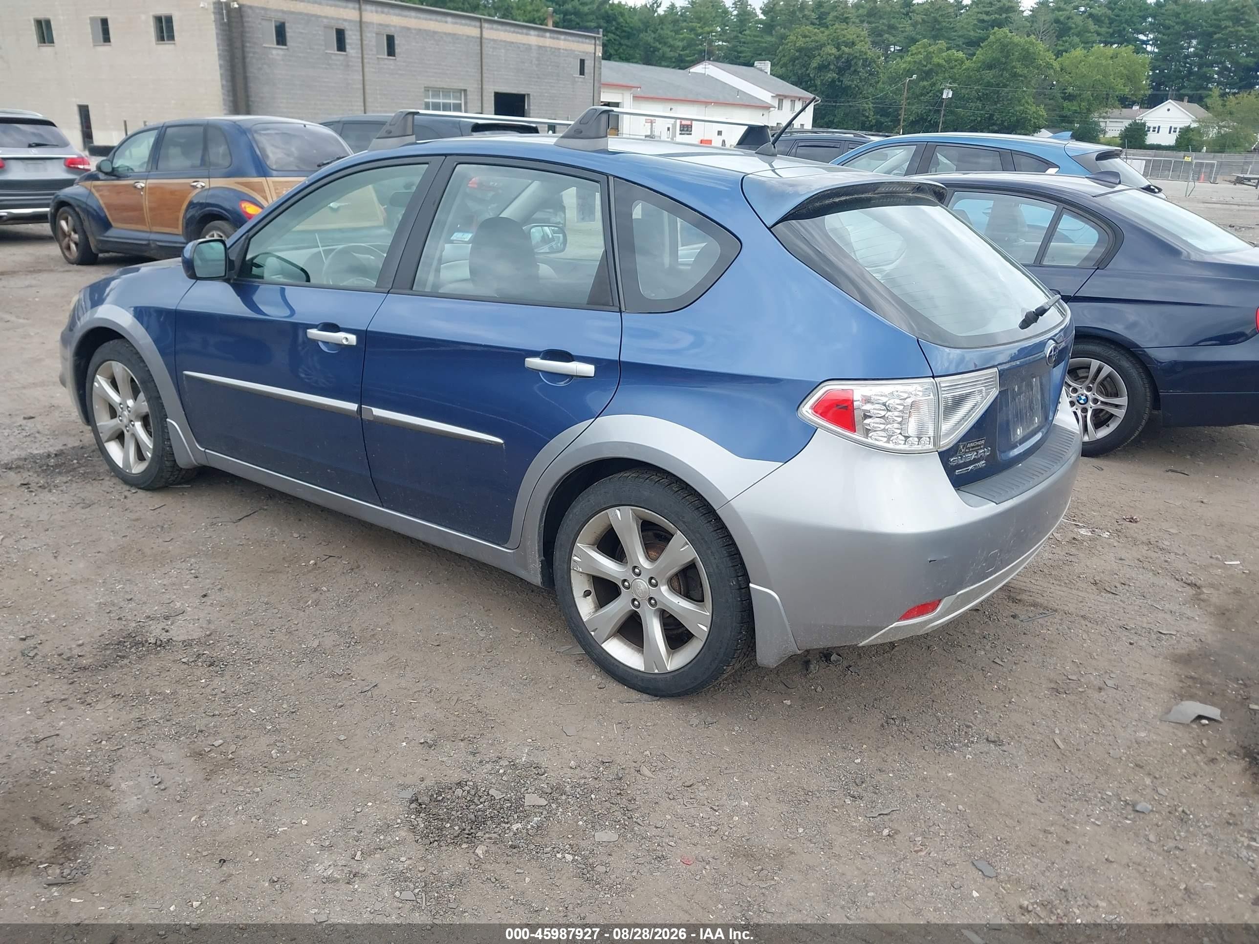 2011 Subaru Impreza Outback Sport   Blue vin: JF1GH6D6XBH829533