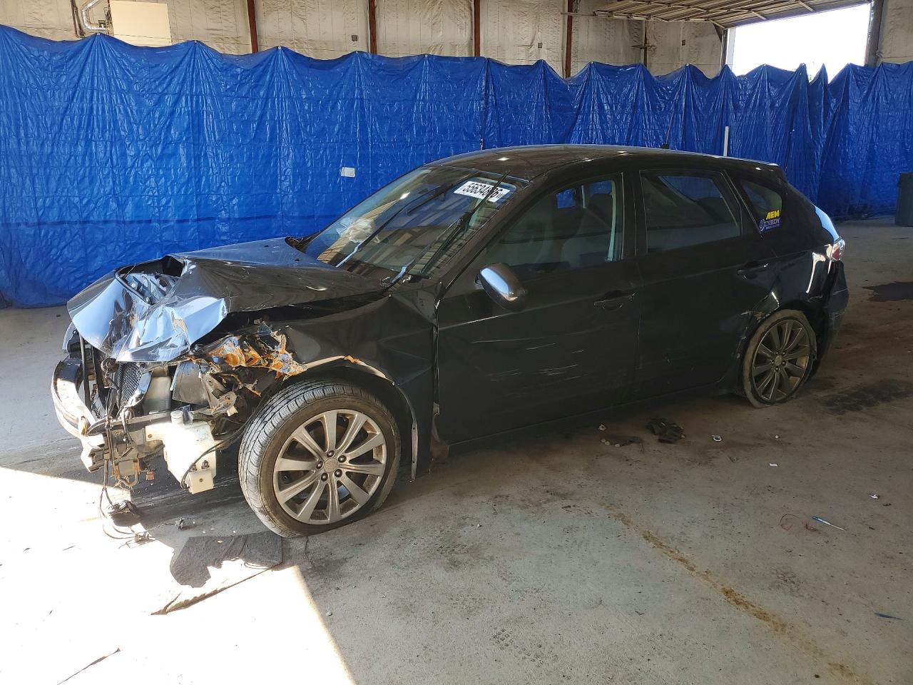 2008 Subaru Impreza Wrx Серый vin: JF1GH74618G814973