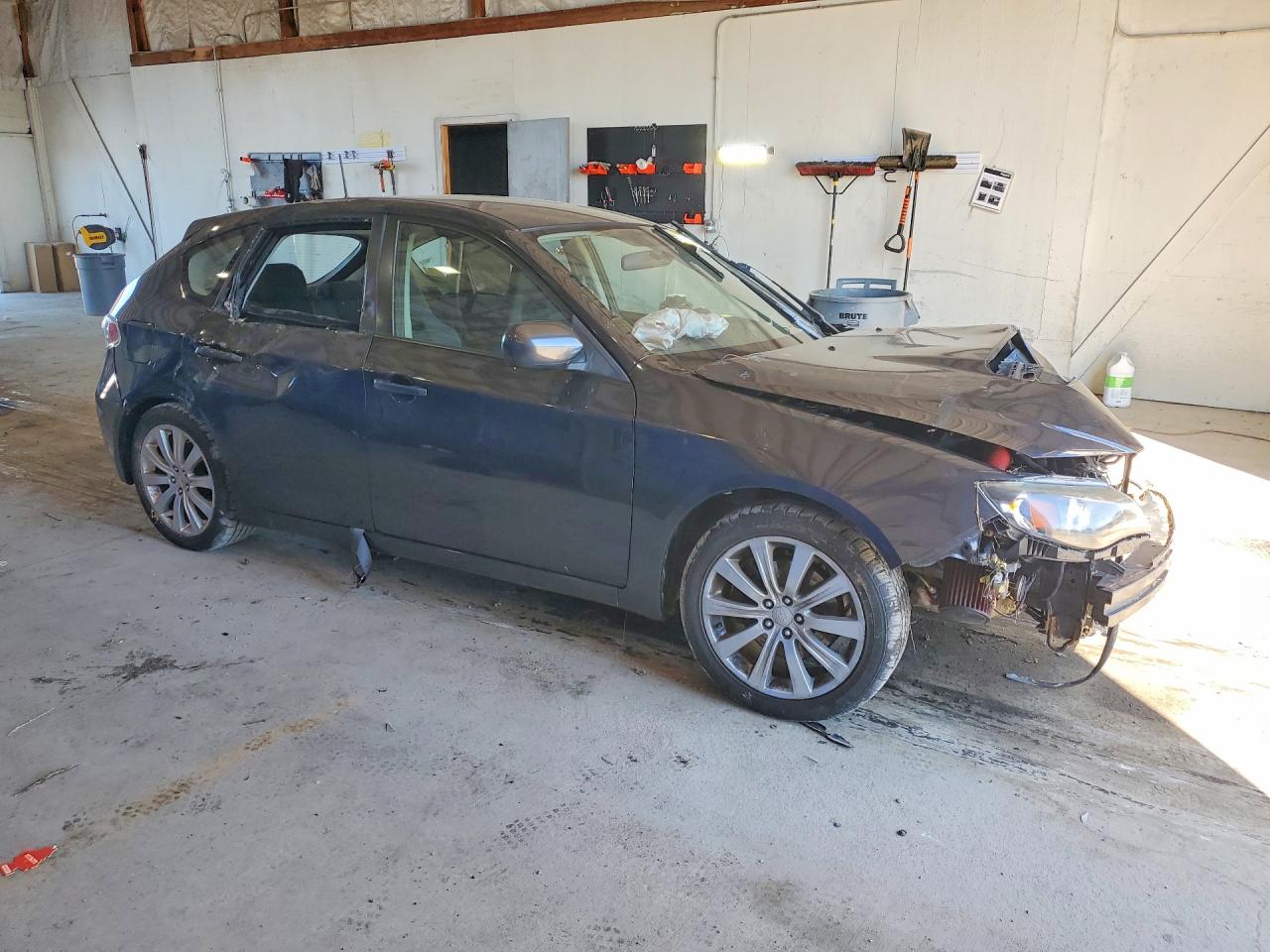 2008 Subaru Impreza Wrx Серый vin: JF1GH74618G814973