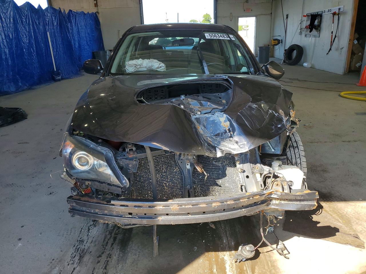 2008 Subaru Impreza Wrx Серый vin: JF1GH74618G814973