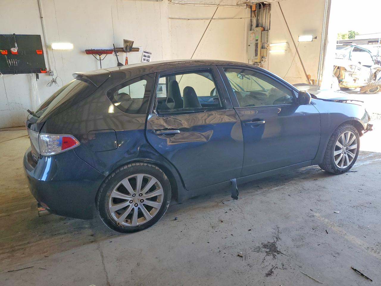 2008 Subaru Impreza Wrx Серый vin: JF1GH74618G814973
