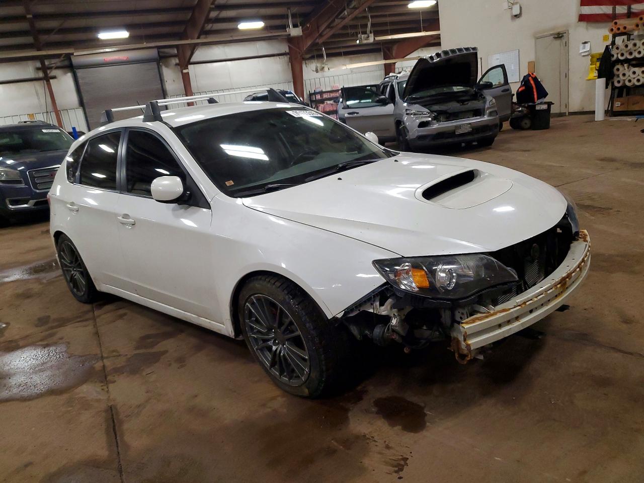 2008 Subaru Impreza Wrx Белый vin: JF1GH74658G810263