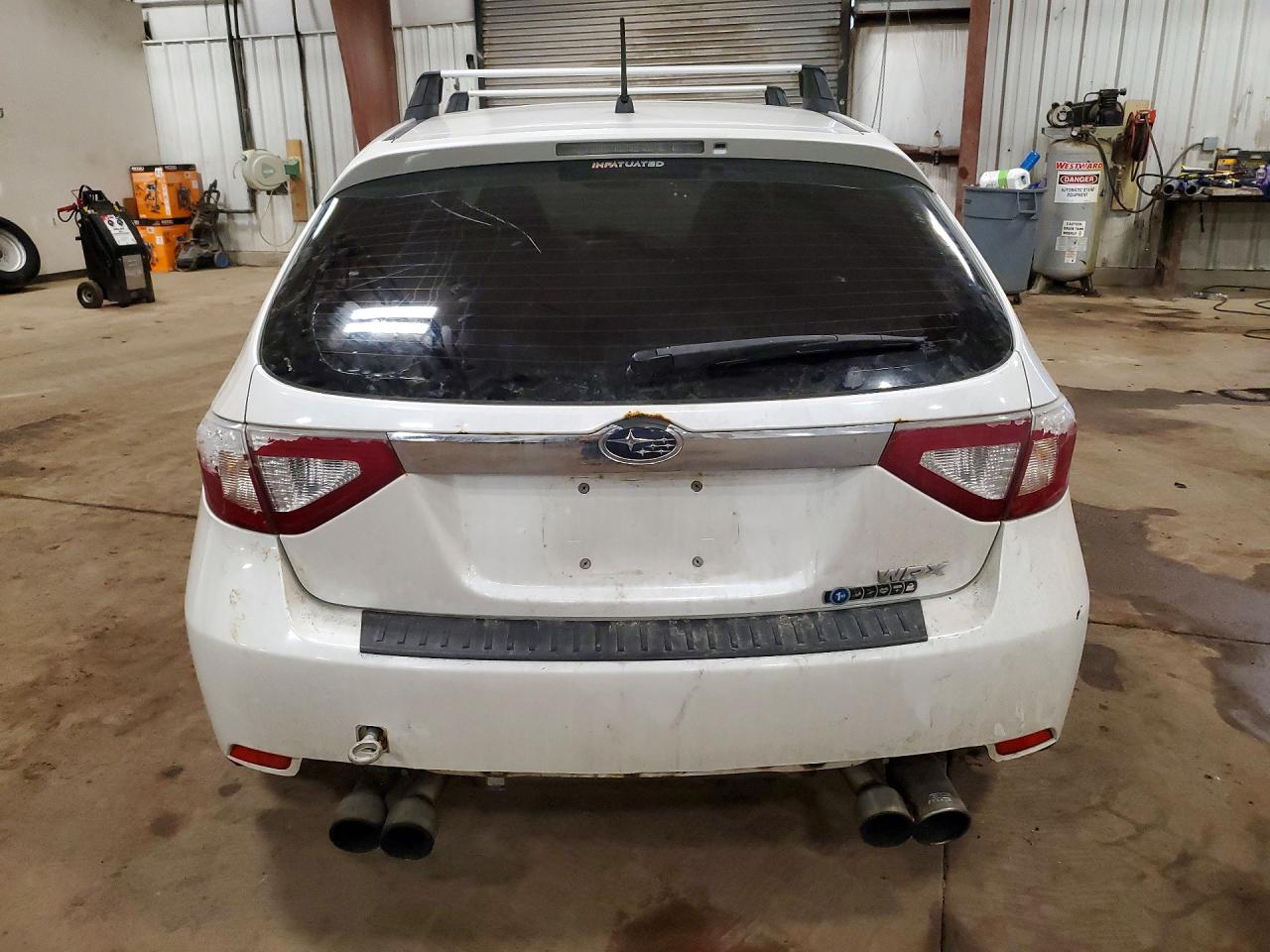 2008 Subaru Impreza Wrx Белый vin: JF1GH74658G810263