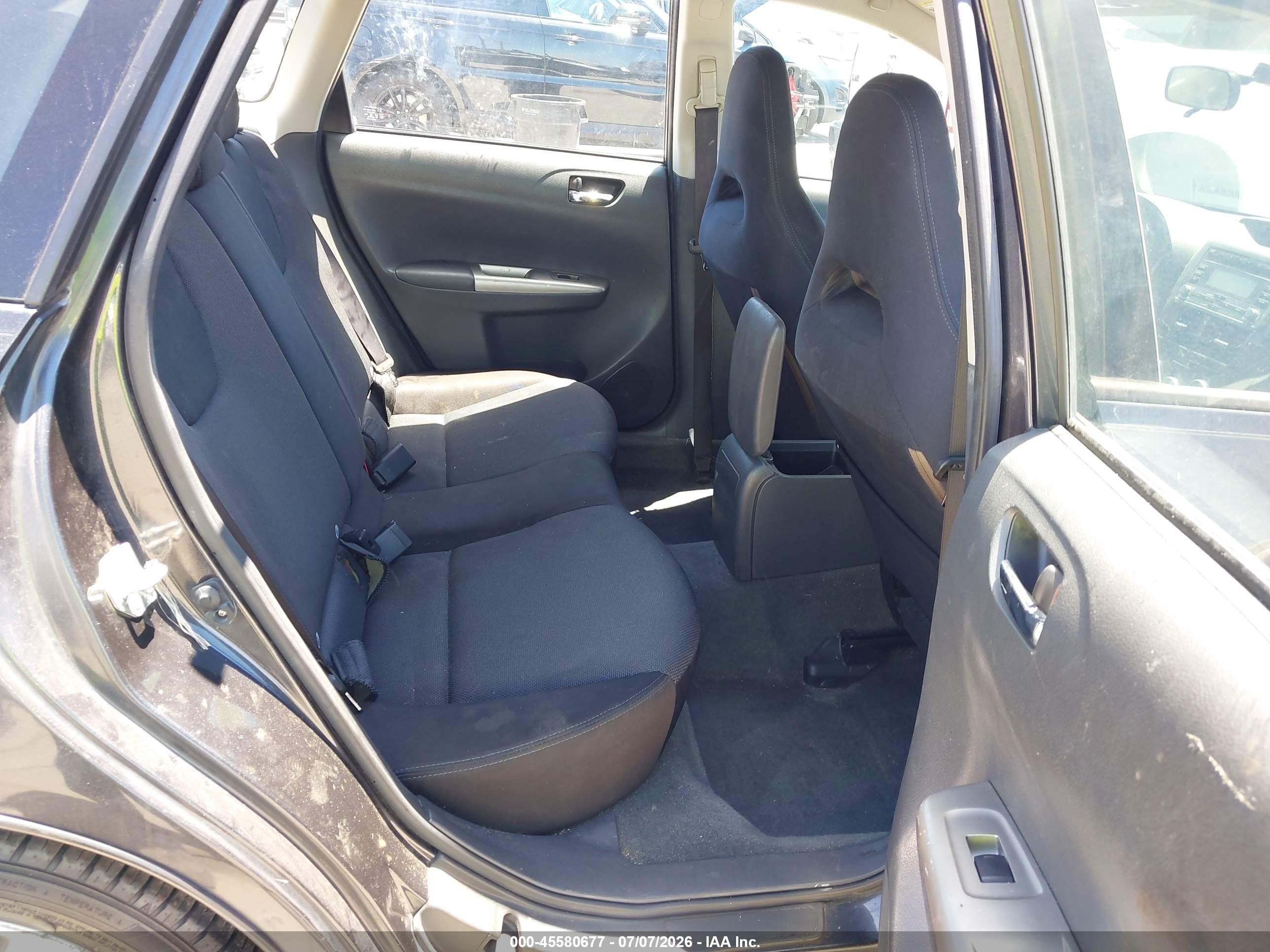 2008 Subaru Impreza Wagon (natl) Wrx Серый vin: JF1GH74678G815593