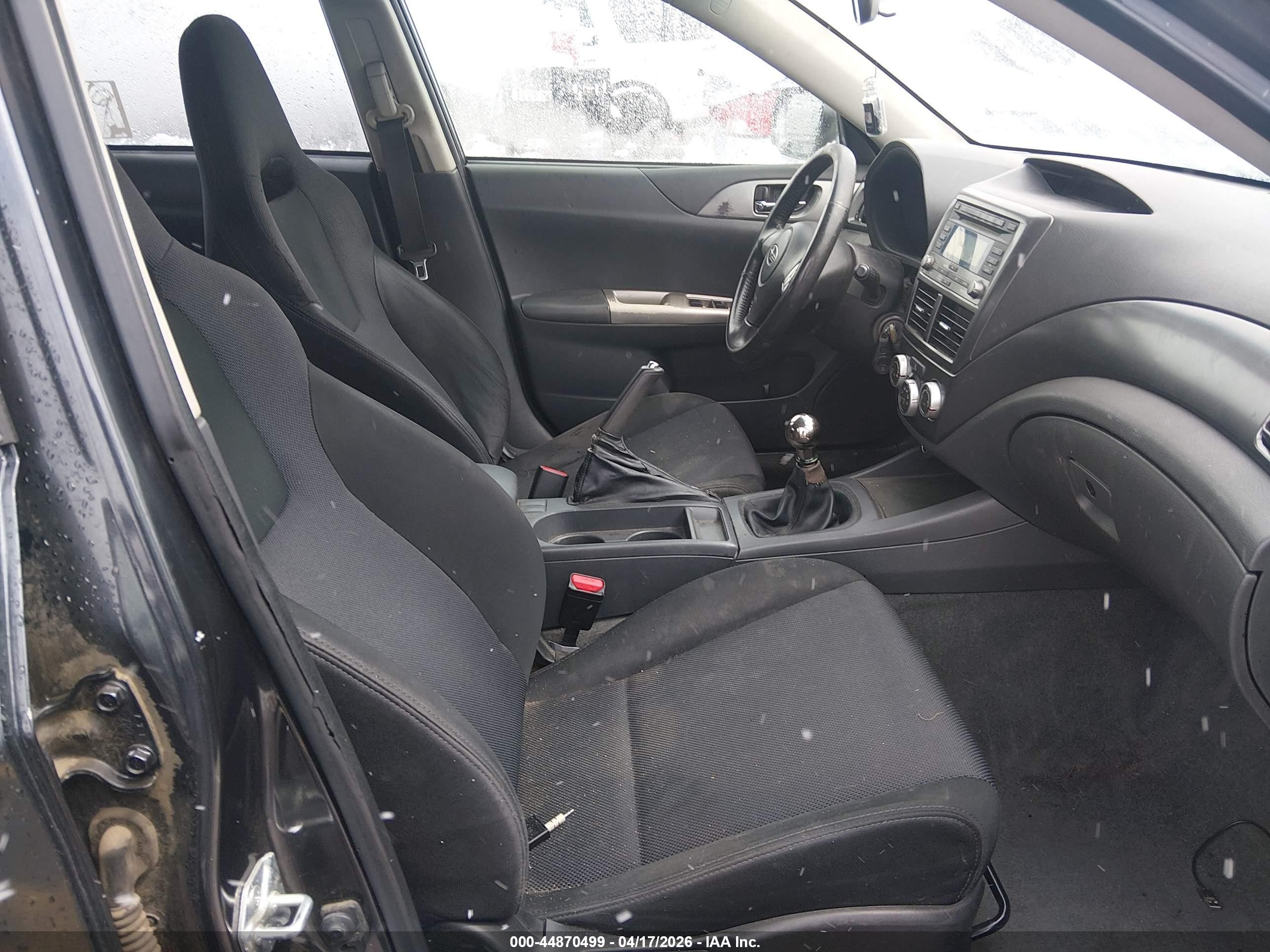 2008 Subaru Impreza Wagon (natl) Wrx Black vin: JF1GH74698G810606