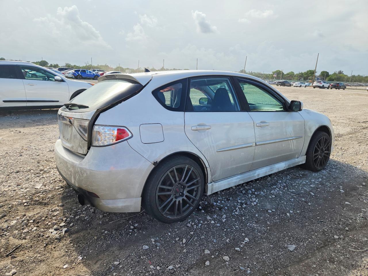 2008 Subaru Impreza Wrx Premium Белый vin: JF1GH75658G800119
