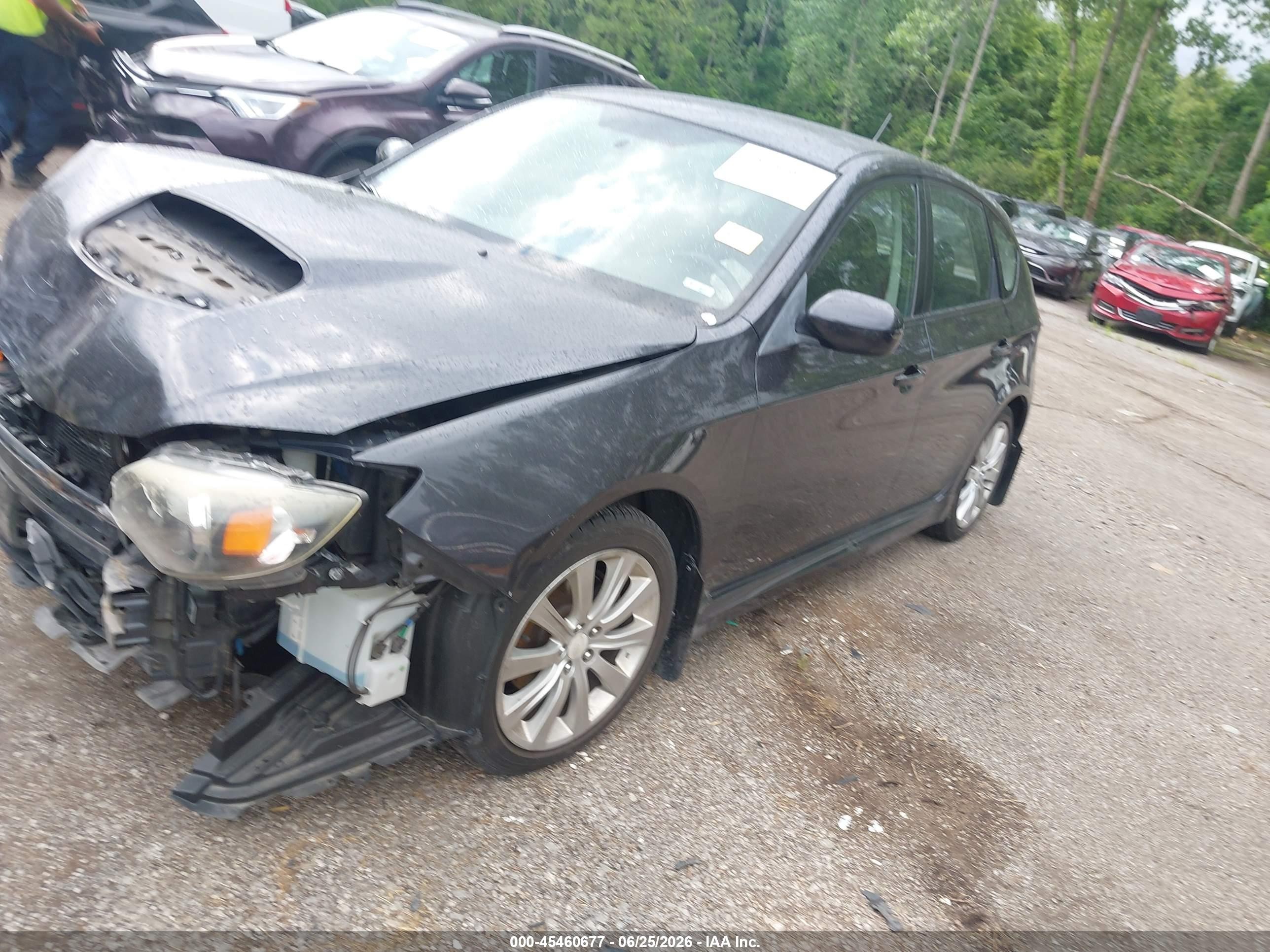 2008 Subaru Impreza Wagon (ny/nj) Wrx W/sat/nav Серый vin: JF1GH75698G806604