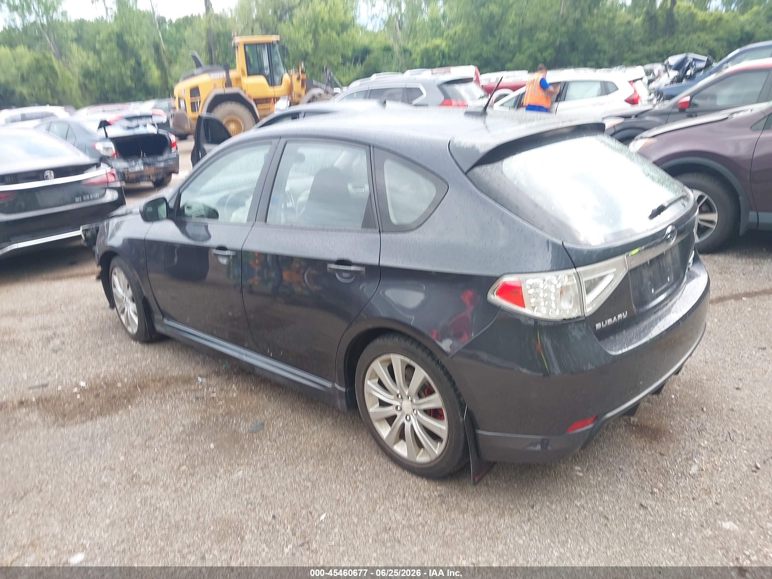 2008 Subaru Impreza Wagon (ny/nj) Wrx W/sat/nav Серый vin: JF1GH75698G806604