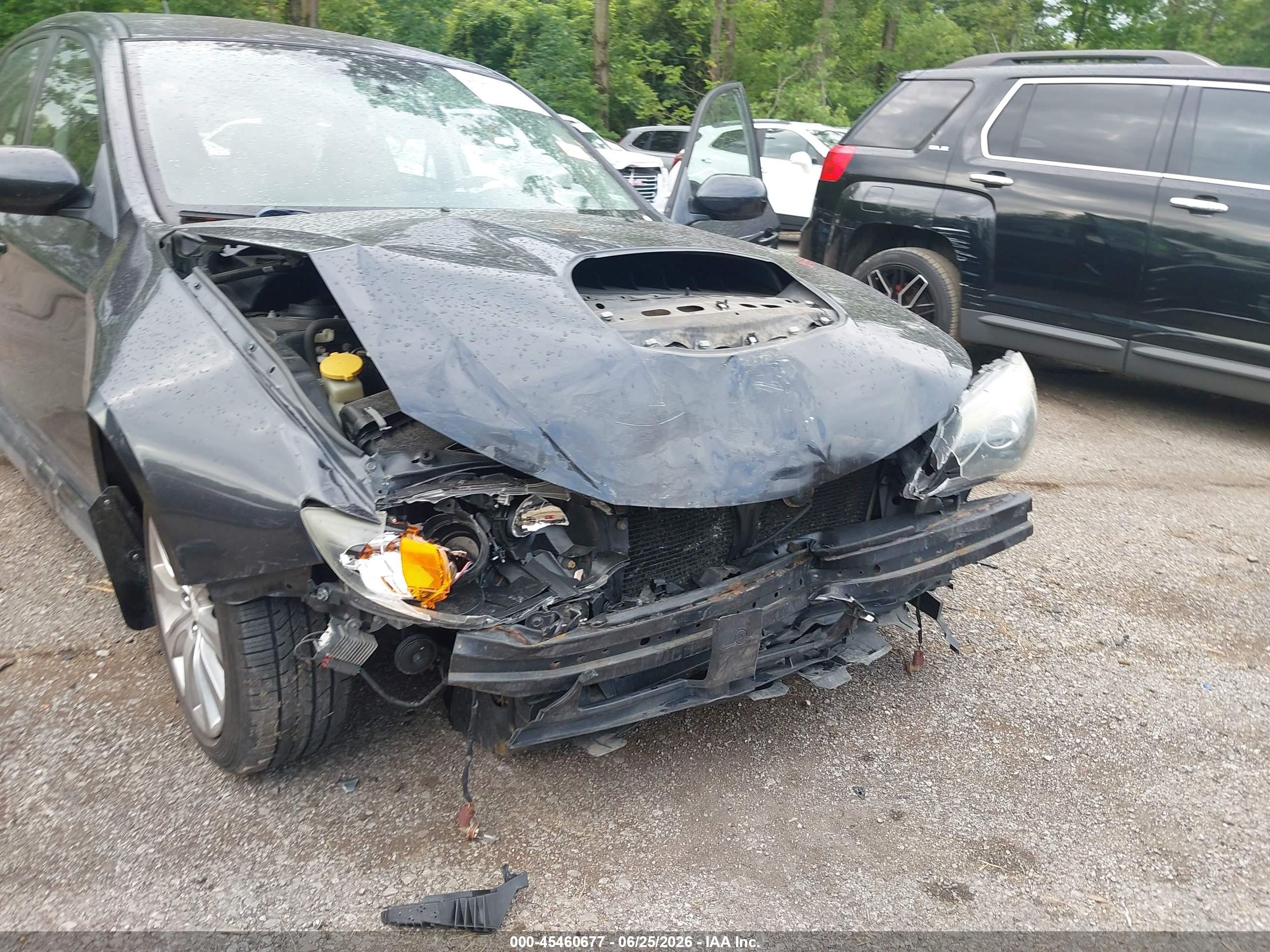2008 Subaru Impreza Wagon (ny/nj) Wrx W/sat/nav Серый vin: JF1GH75698G806604