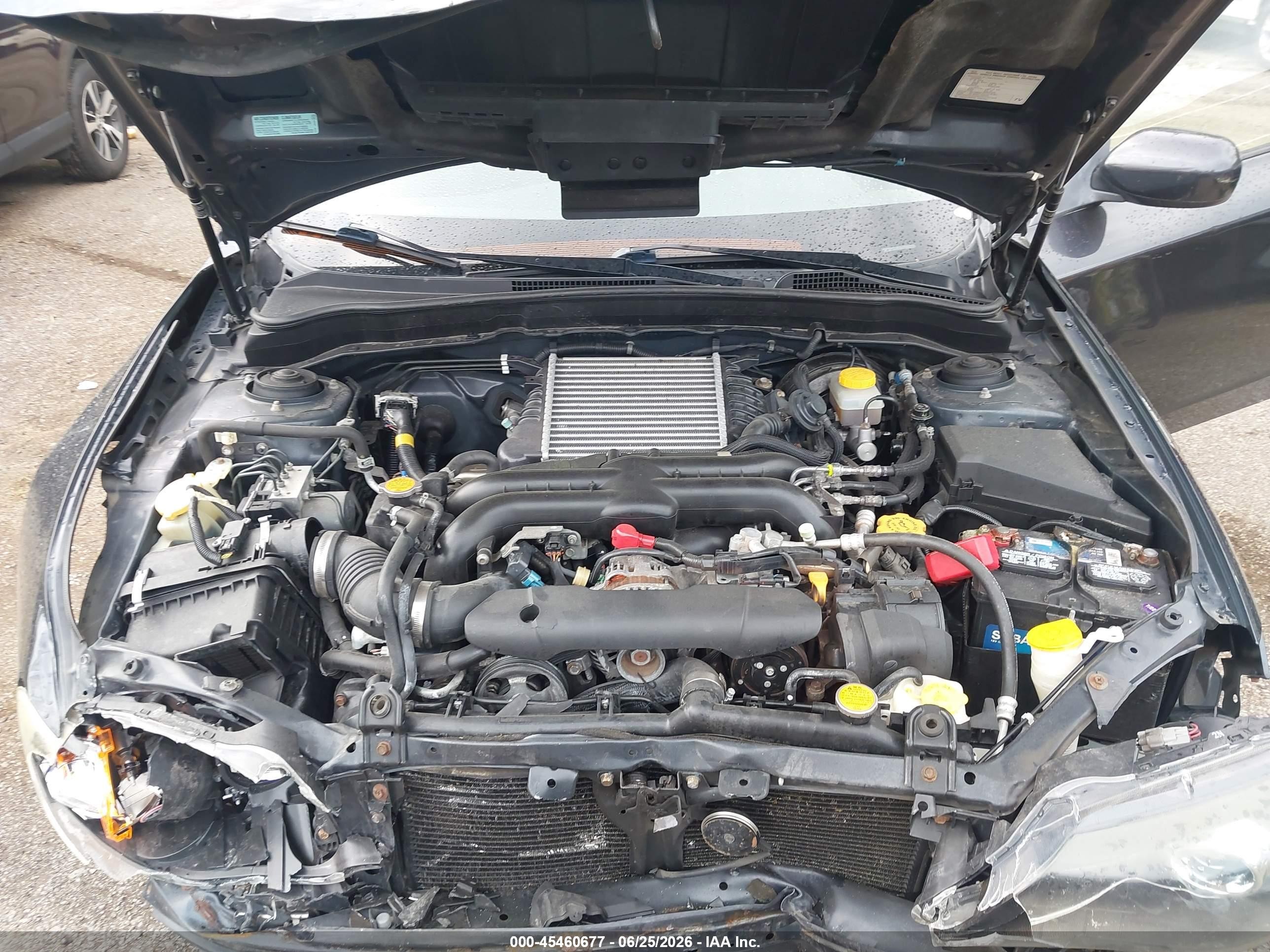 2008 Subaru Impreza Wagon (ny/nj) Wrx W/sat/nav Серый vin: JF1GH75698G806604