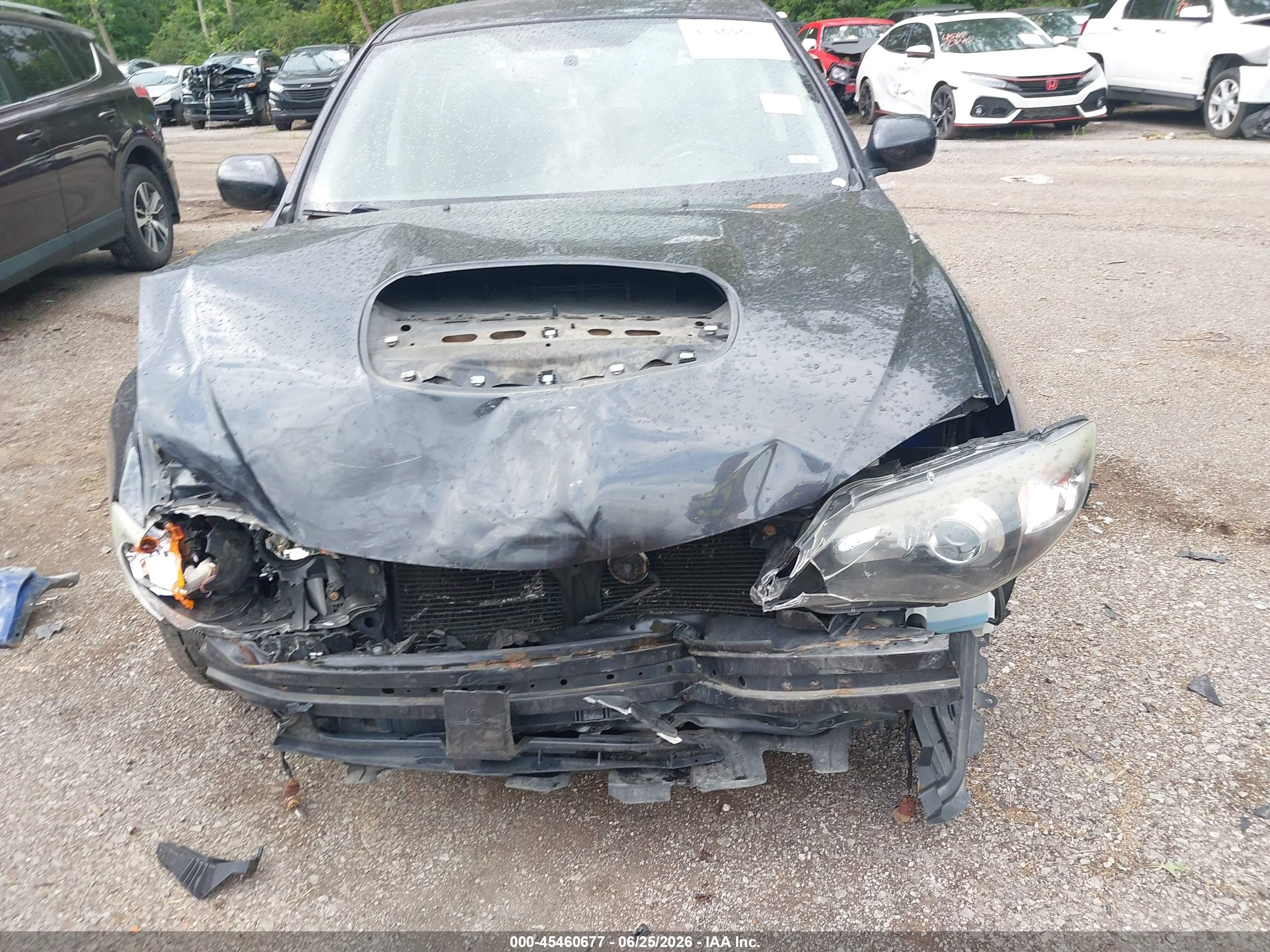 2008 Subaru Impreza Wagon (ny/nj) Wrx W/sat/nav Серый vin: JF1GH75698G806604