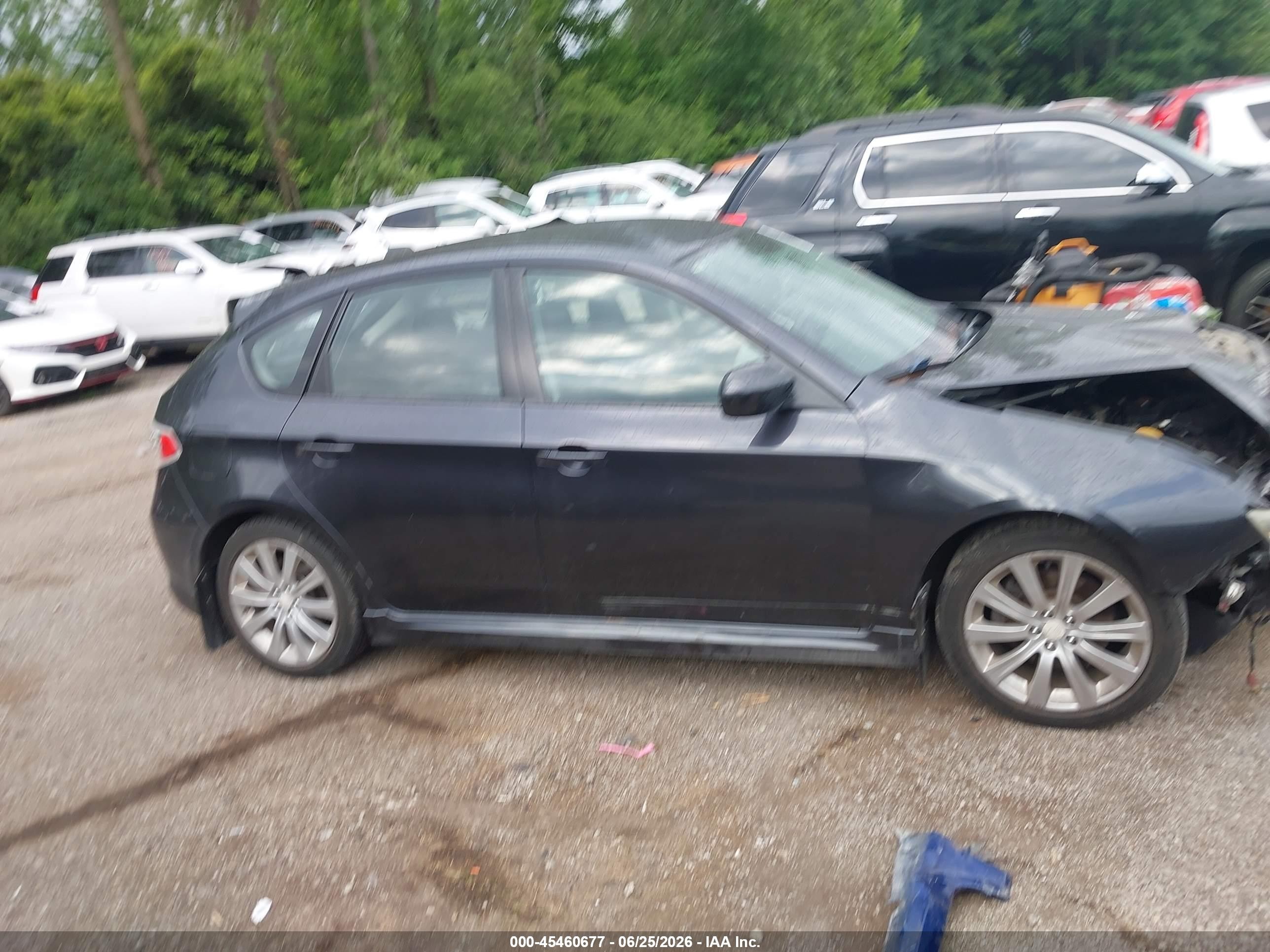 2008 Subaru Impreza Wagon (ny/nj) Wrx W/sat/nav Серый vin: JF1GH75698G806604