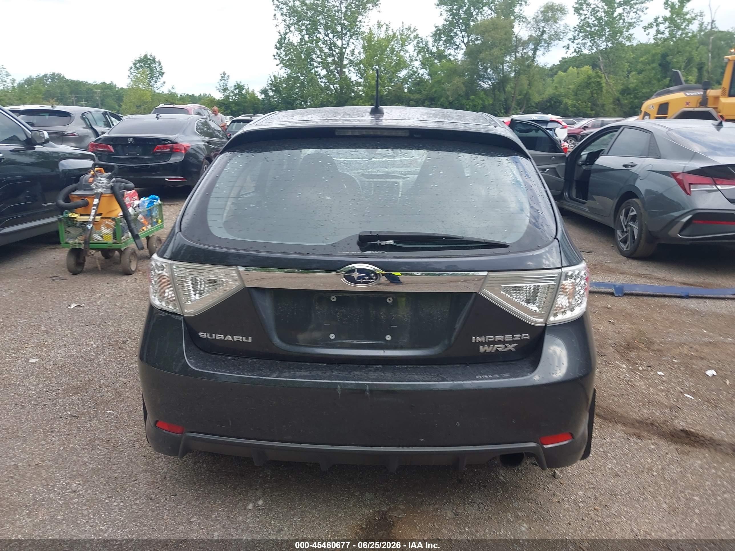 2008 Subaru Impreza Wagon (ny/nj) Wrx W/sat/nav Серый vin: JF1GH75698G806604