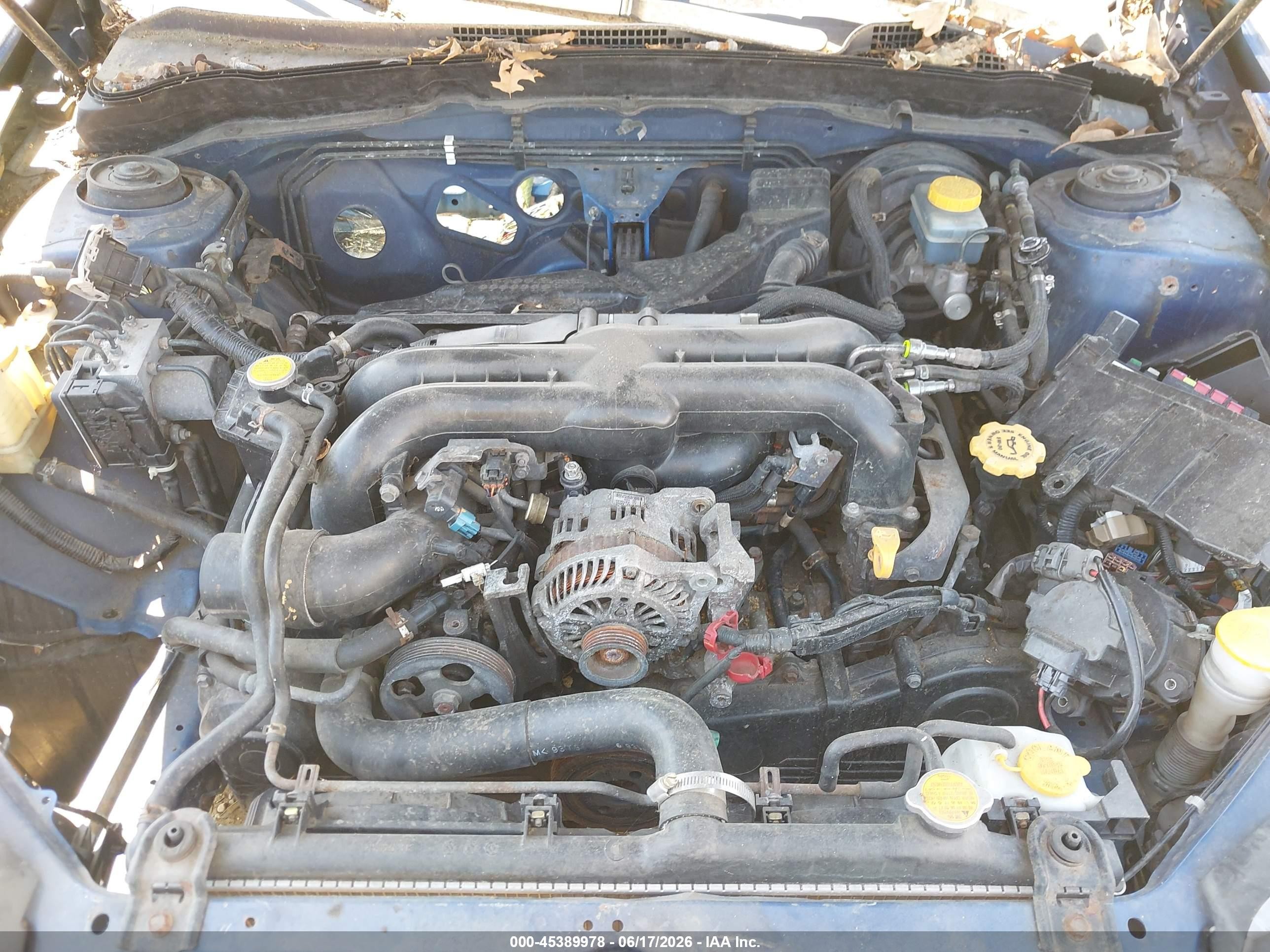 2009 Subaru Impreza Wrx Blue vin: JF1GH76629G826550