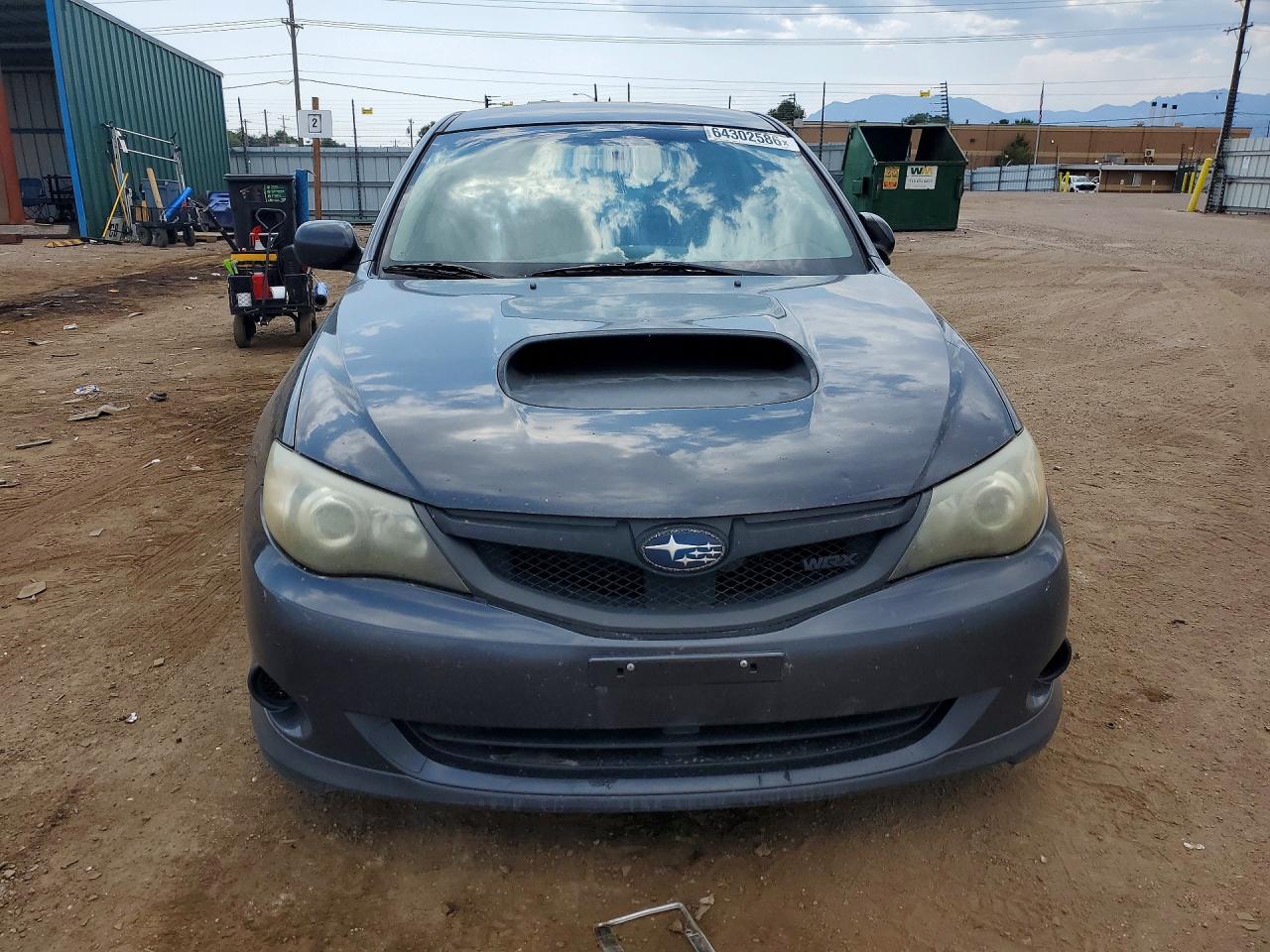 2009 Subaru Impreza Wrx Charcoal vin: JF1GH76649G820054