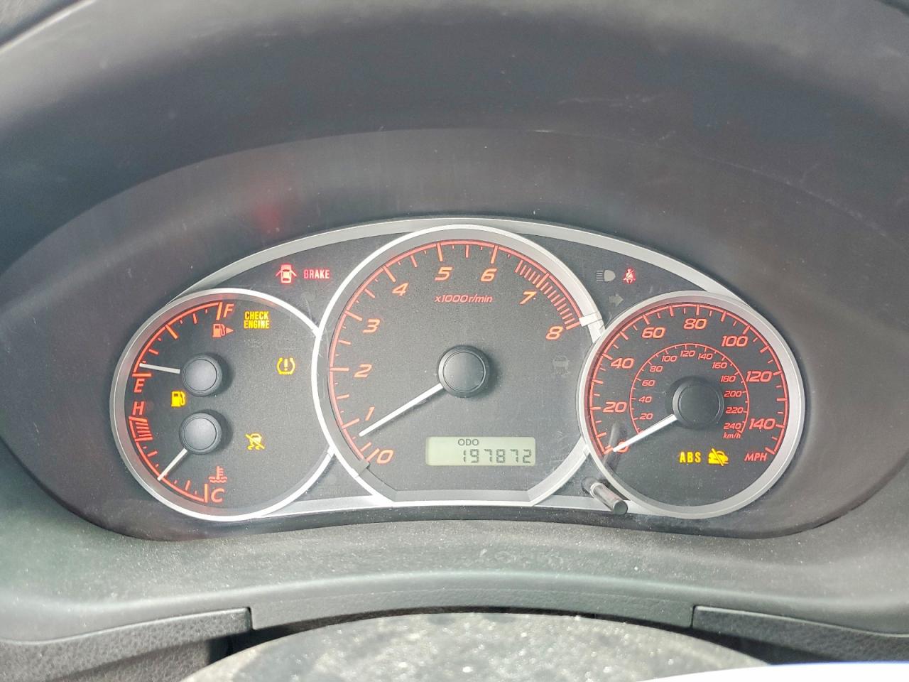 2009 Subaru Impreza Wrx Charcoal vin: JF1GH76649G820054