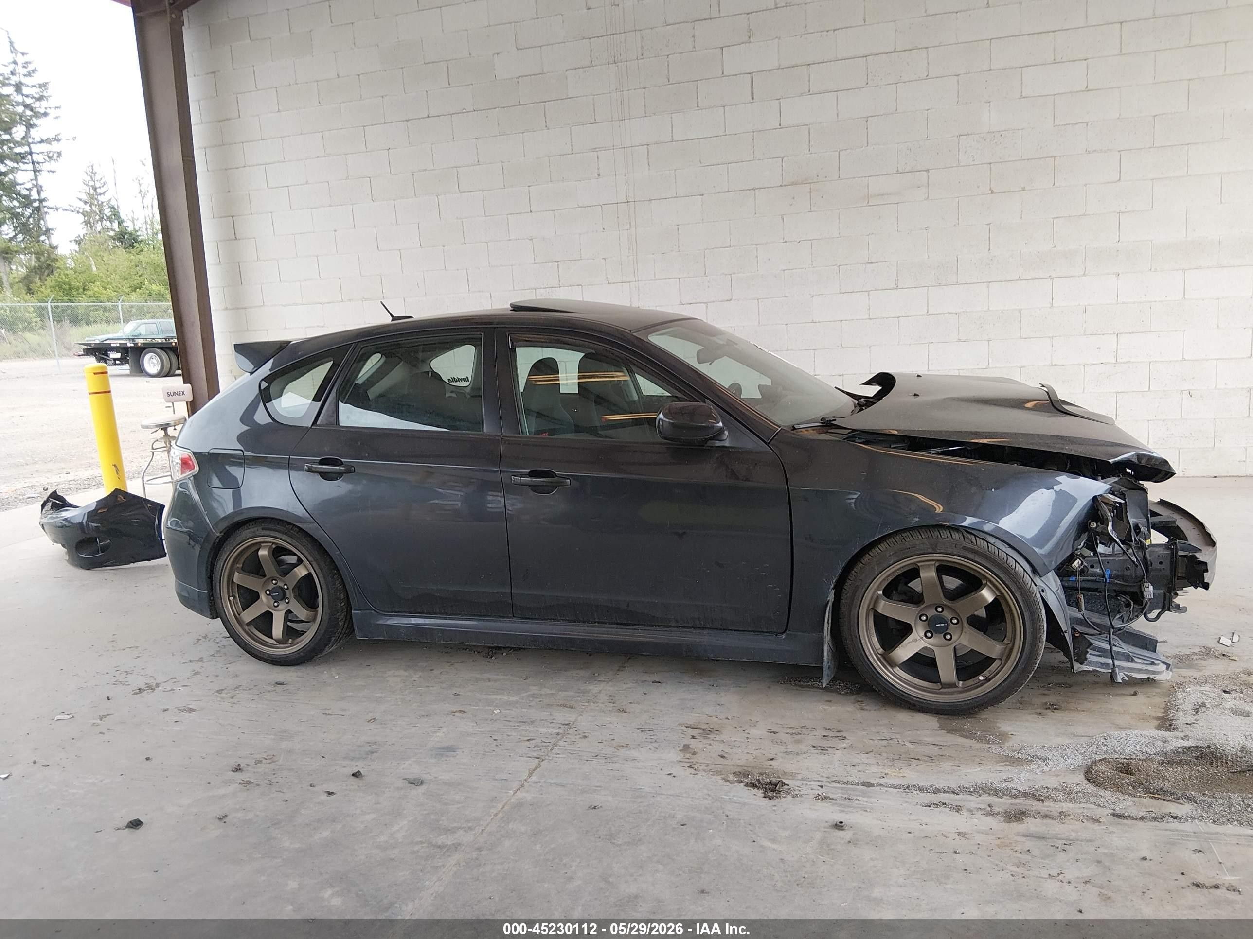 2009 Subaru Impreza Wrx Black vin: JF1GH76679G809226