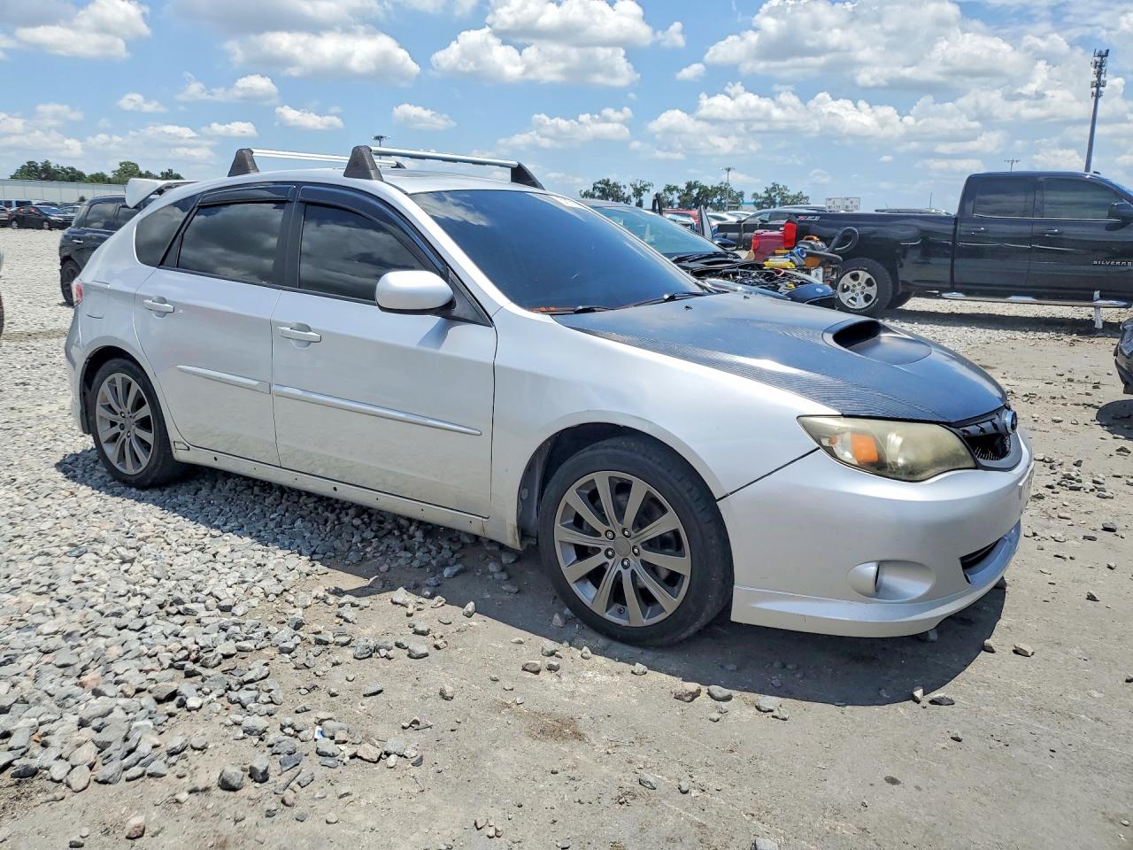 2009 Subaru Impreza Wrx Silver vin: JF1GH76689G809526