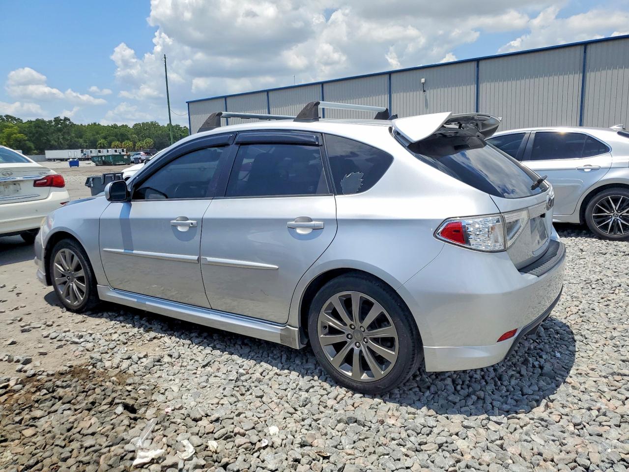2009 Subaru Impreza Wrx Silver vin: JF1GH76689G809526