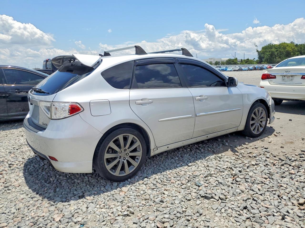 2009 Subaru Impreza Wrx Silver vin: JF1GH76689G809526
