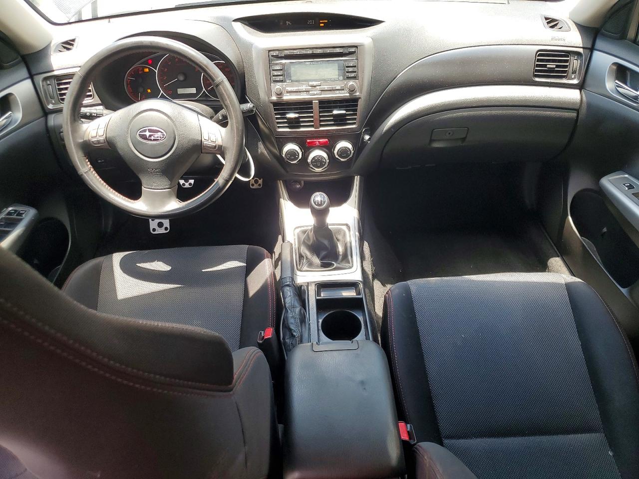 2009 Subaru Impreza Wrx Silver vin: JF1GH76689G809526