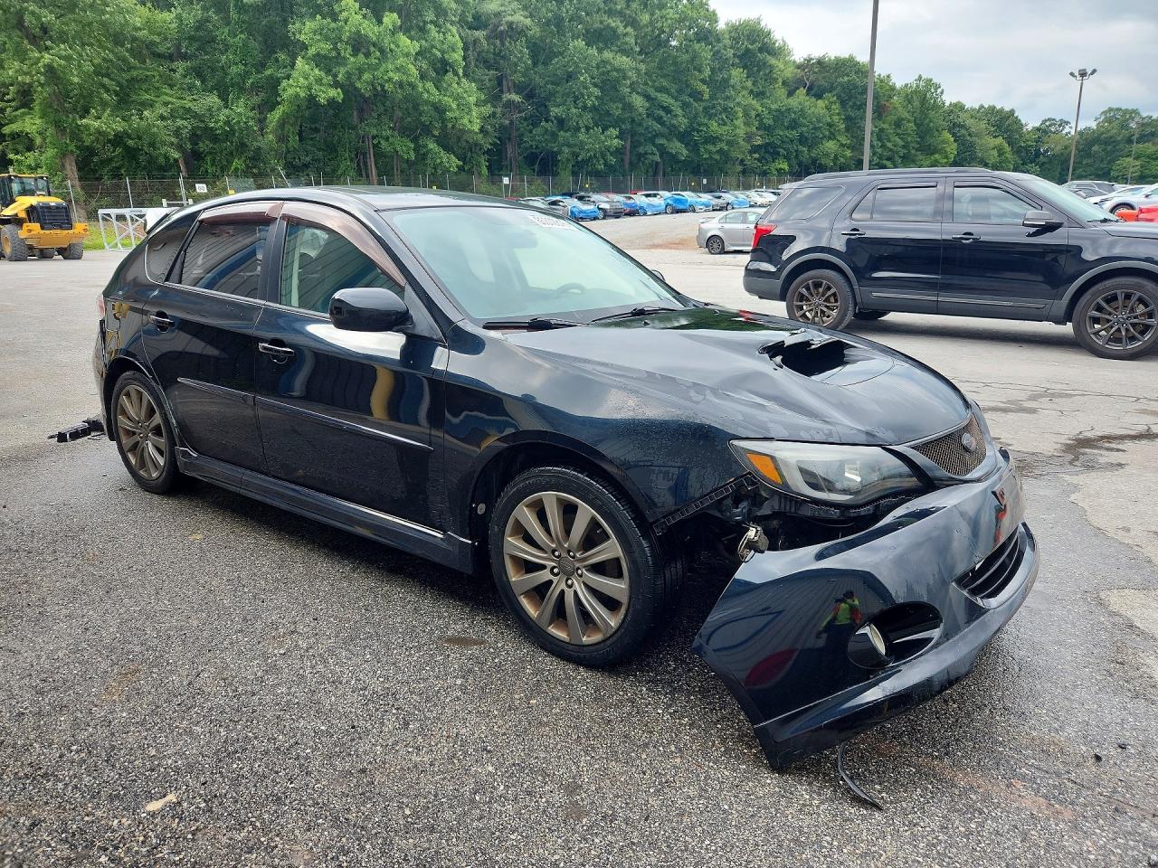 2010 Subaru Impreza Wrx Limited Black vin: JF1GH7G61AG817096