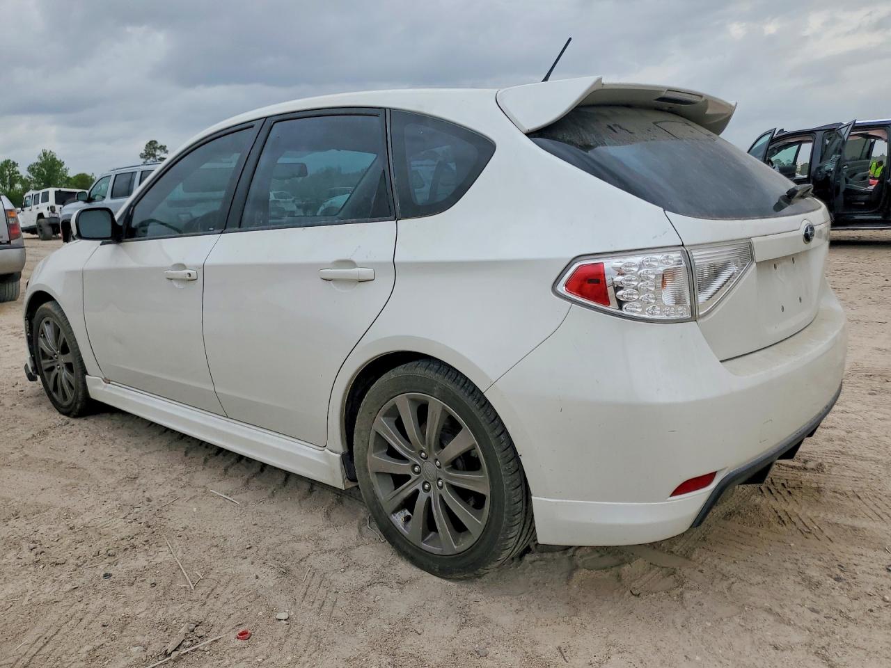 2010 Subaru Impreza Wrx Limited White vin: JF1GH7G62AG818595