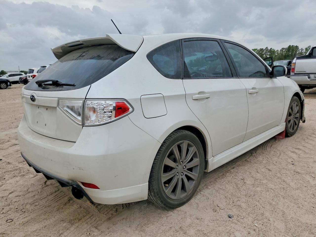 2010 Subaru Impreza Wrx Limited White vin: JF1GH7G62AG818595