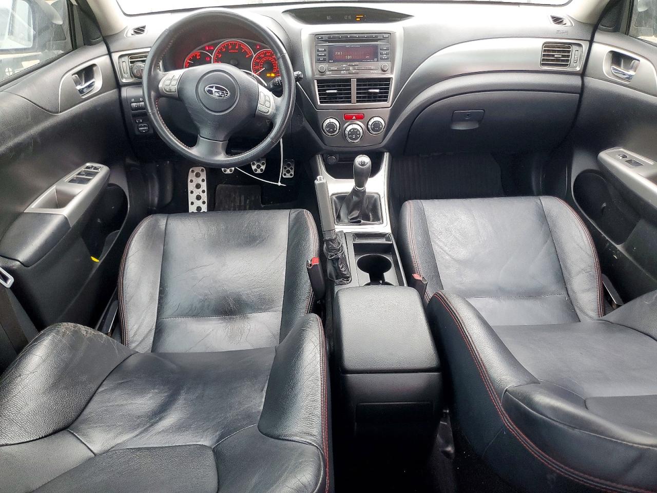 2010 Subaru Impreza Wrx Limited White vin: JF1GH7G62AG818595