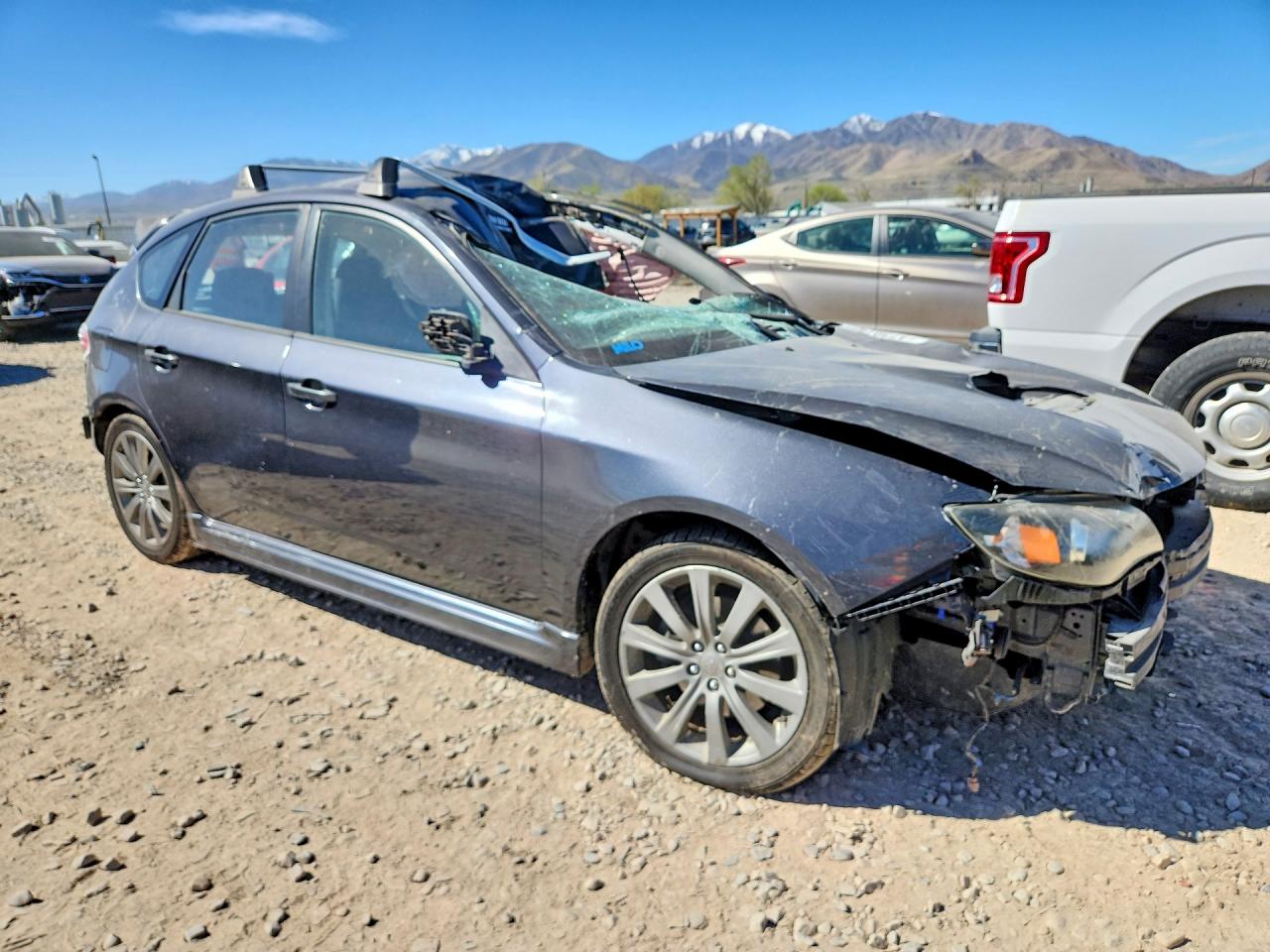 2010 Subaru Impreza Wrx Limited Gray vin: JF1GH7G62AG822792