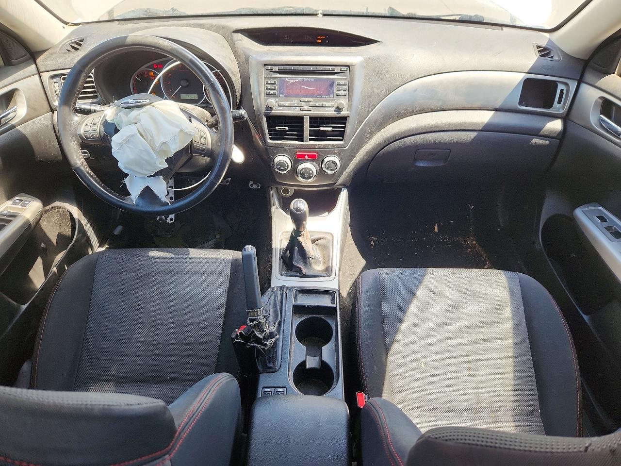 2010 Subaru Impreza Wrx Limited Белый vin: JF1GH7G63AG821831