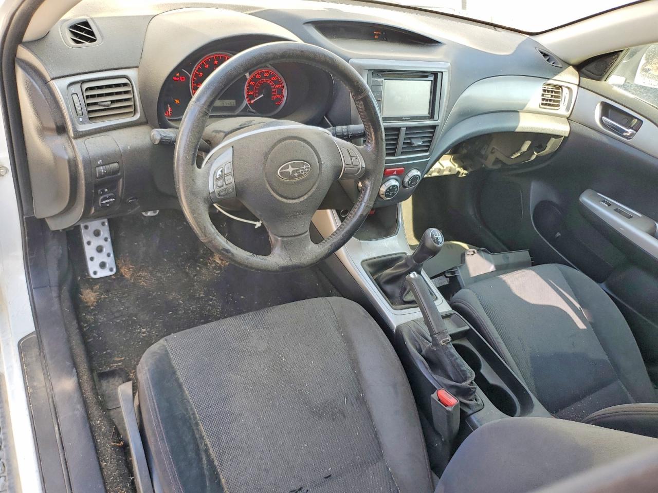 2010 Subaru Impreza Wrx Limited White vin: JF1GH7G64AG818064