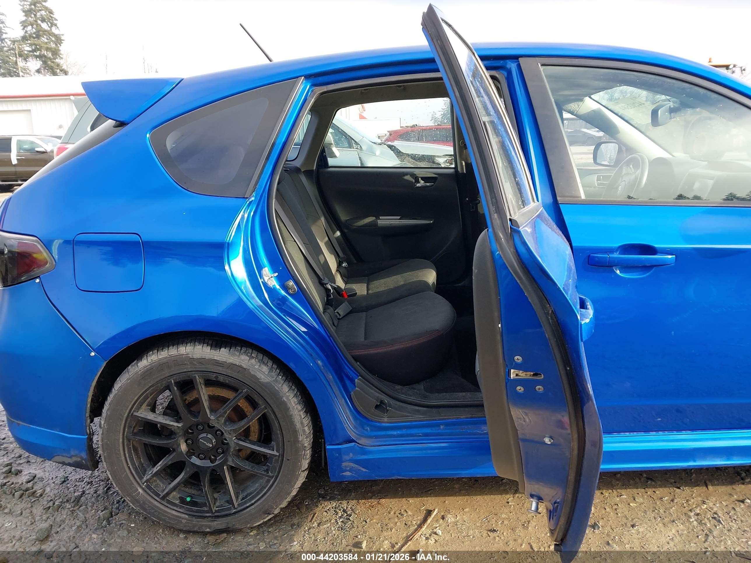 2010 Subaru Impreza Wrx Blue vin: JF1GH7G66AG812802