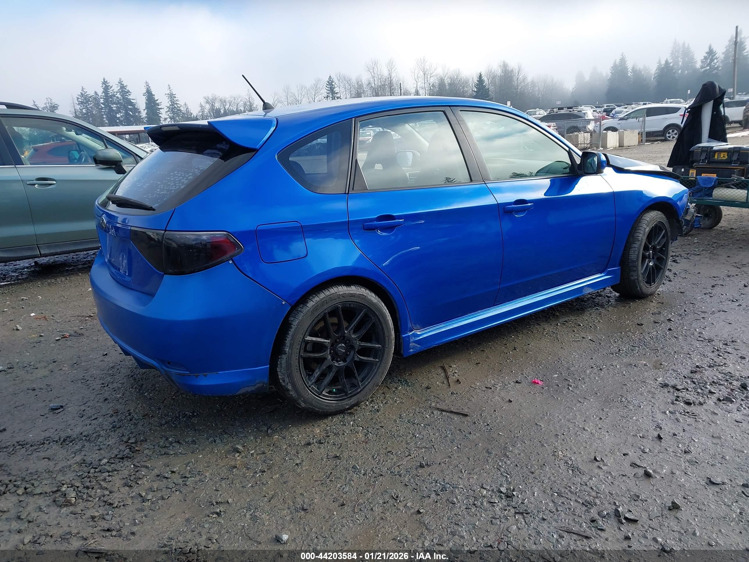 2010 Subaru Impreza Wrx Blue vin: JF1GH7G66AG812802
