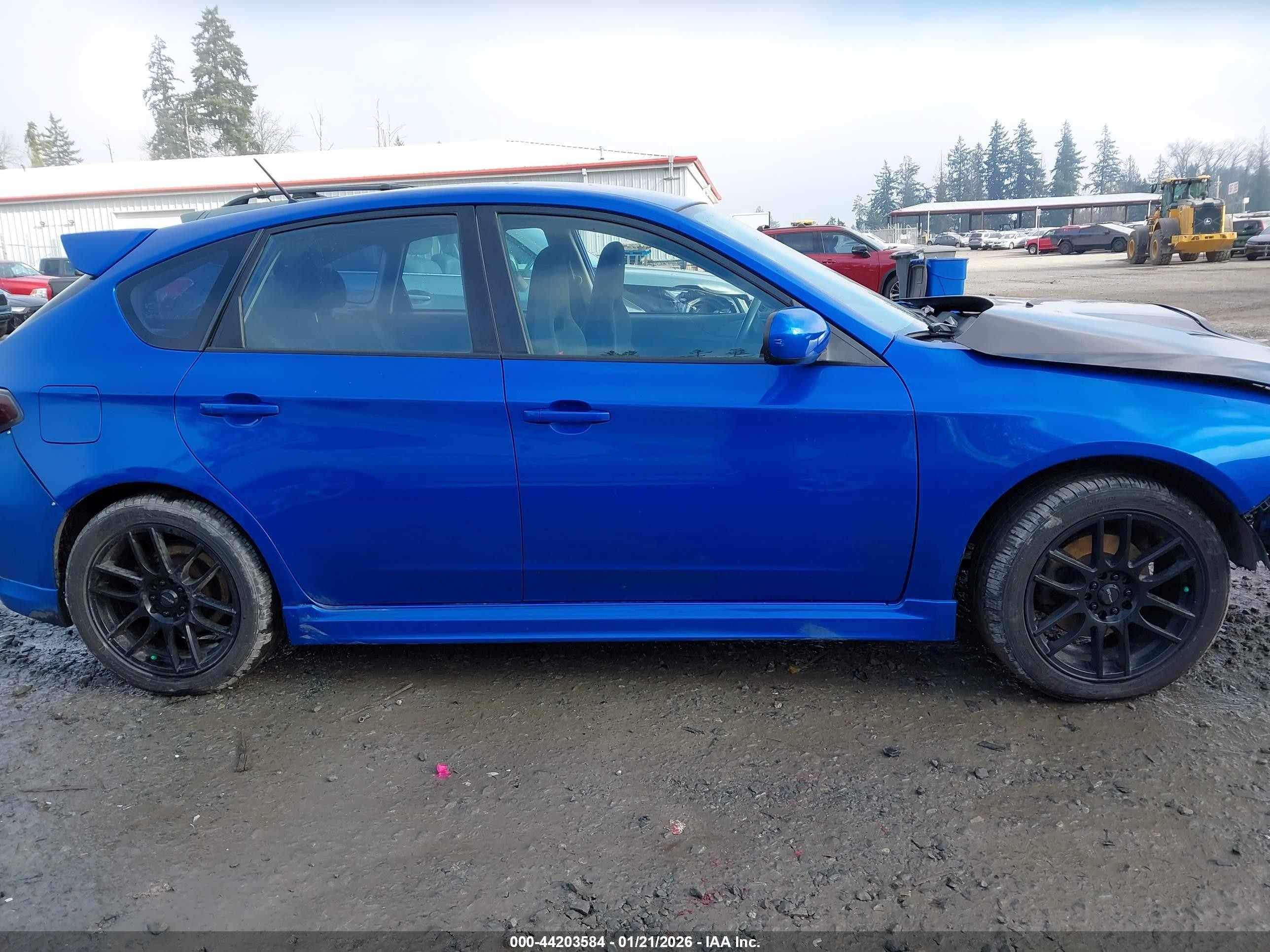 2010 Subaru Impreza Wrx Blue vin: JF1GH7G66AG812802