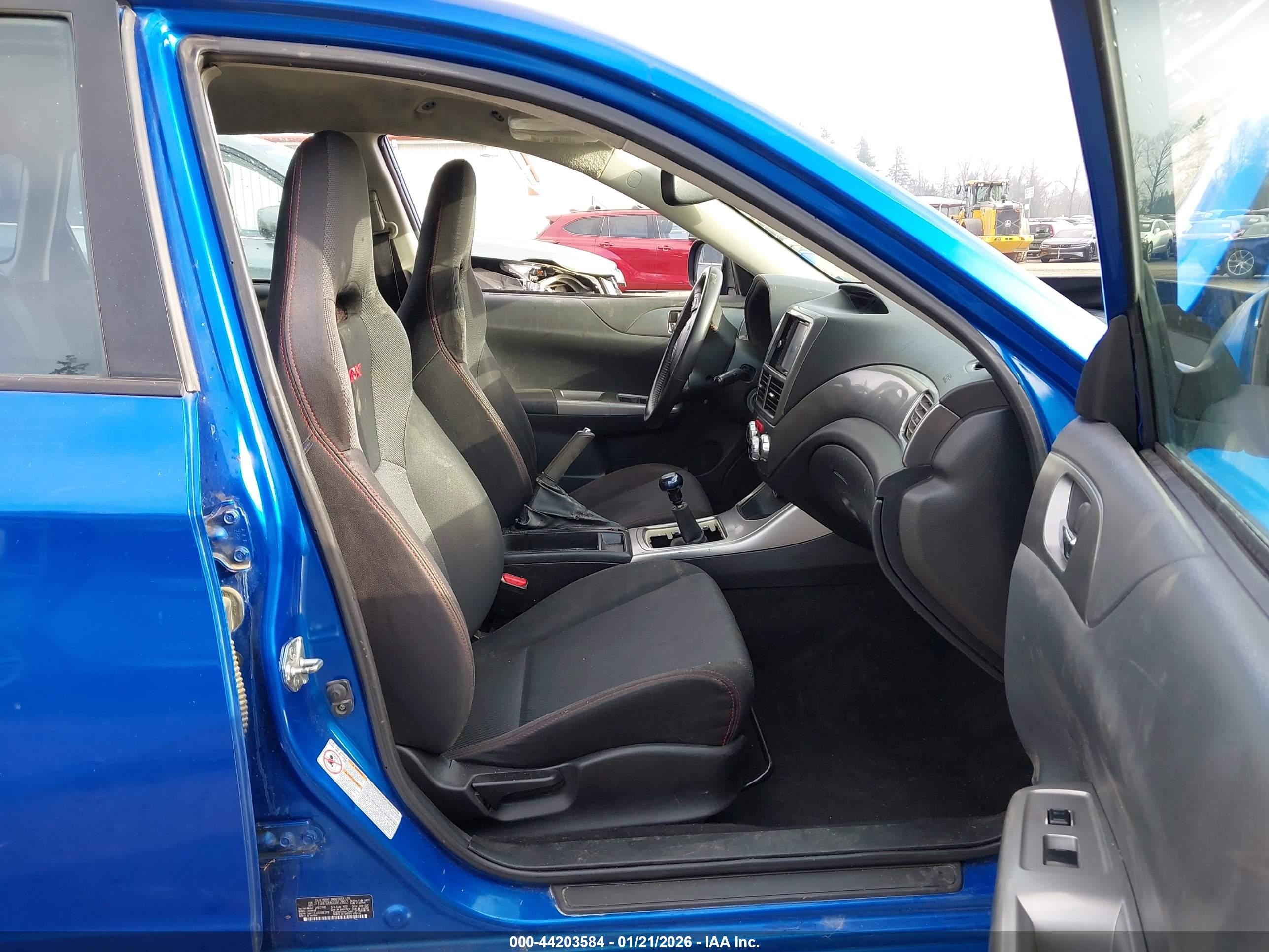 2010 Subaru Impreza Wrx Blue vin: JF1GH7G66AG812802