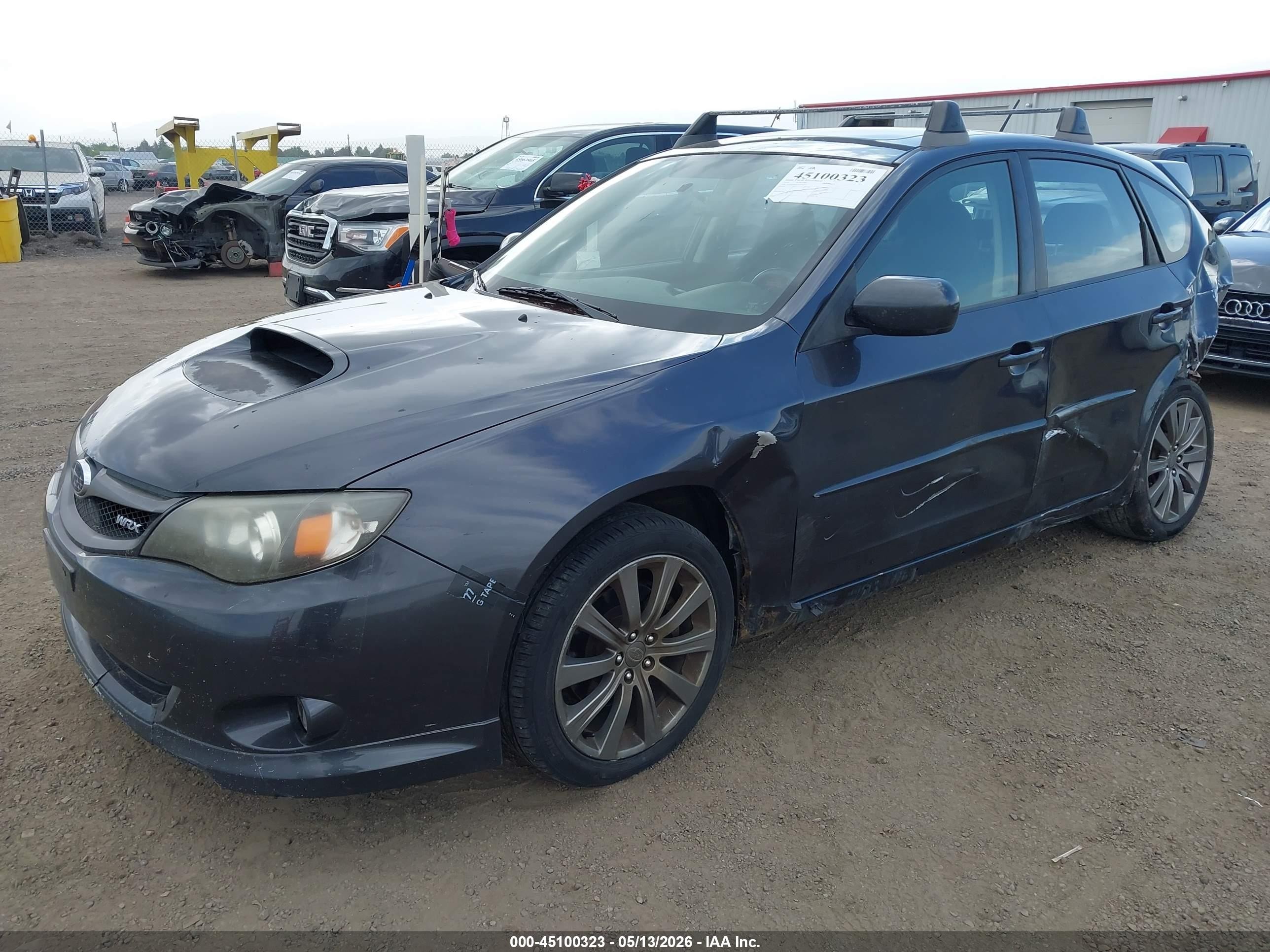 2010 Subaru Impreza Wrx Premium Blue vin: JF1GH7G6XAG826962