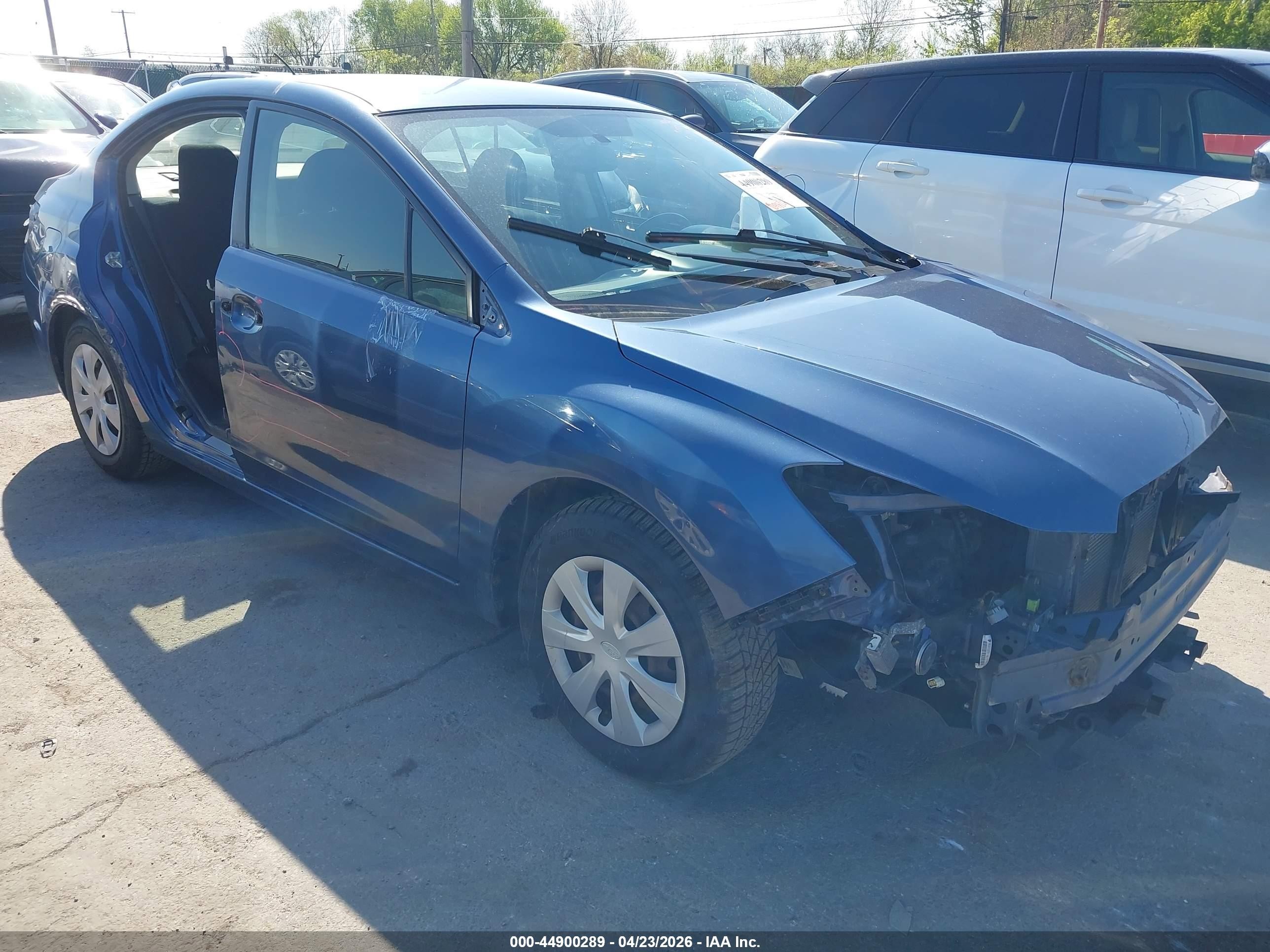 2013 Subaru Impreza 2.0i Blue vin: JF1GJAA60DH008214