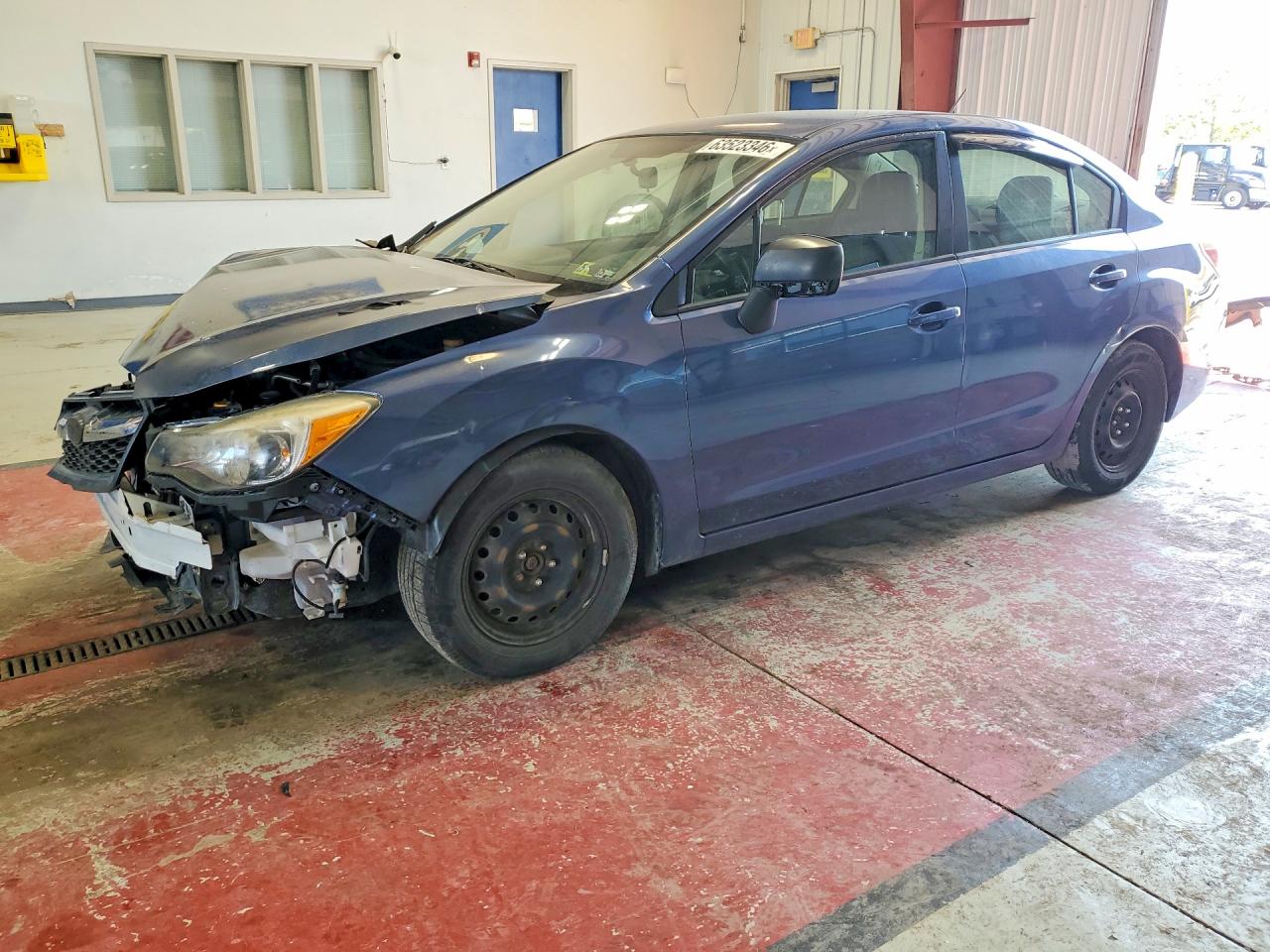 2013 Subaru Impreza Blue vin: JF1GJAA60DH012005