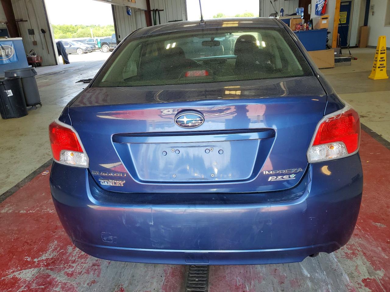 2013 Subaru Impreza Blue vin: JF1GJAA60DH012005