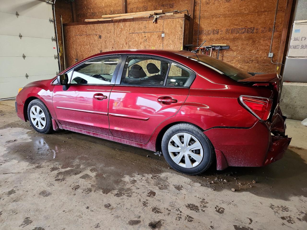 2013 Subaru Impreza Red vin: JF1GJAA60DH026955