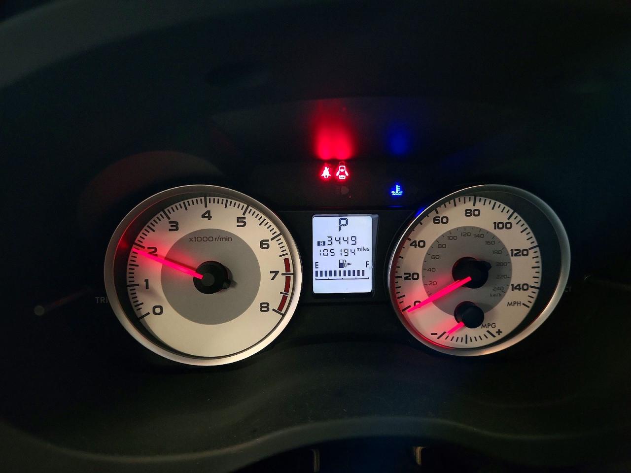 2013 Subaru Impreza Red vin: JF1GJAA60DH026955
