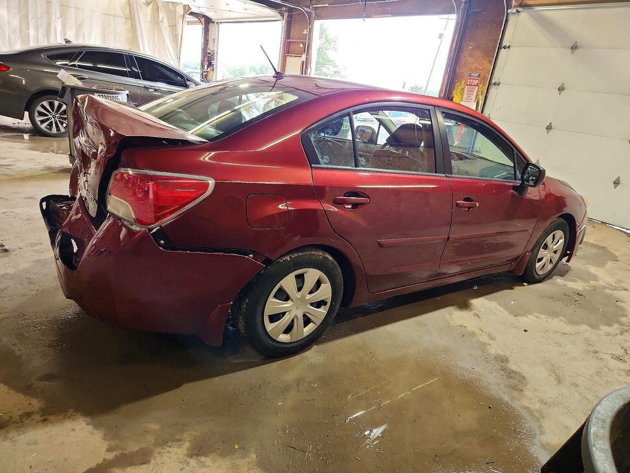 2013 Subaru Impreza Red vin: JF1GJAA60DH026955